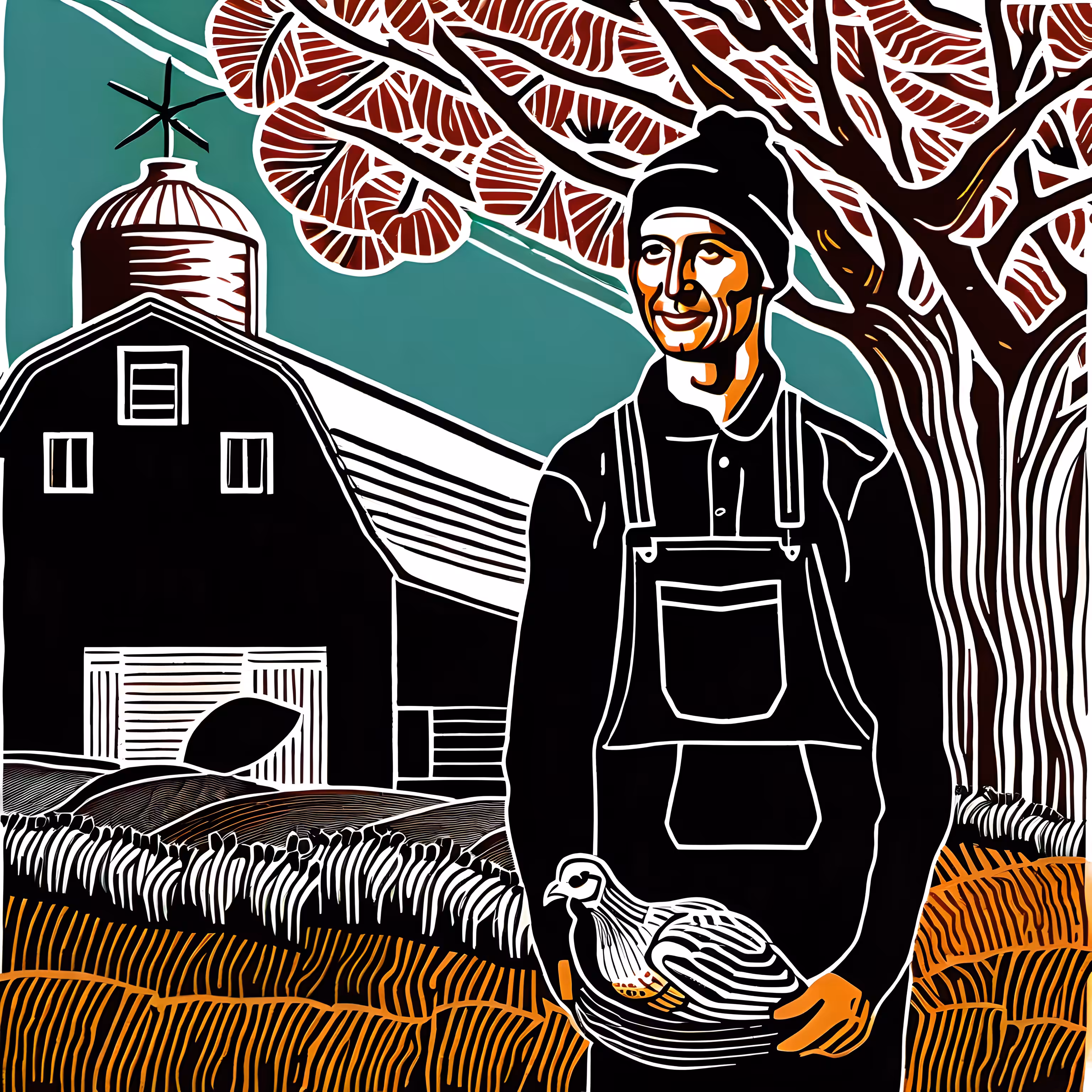 Workforce Portrait / Turkey Farmer #12
