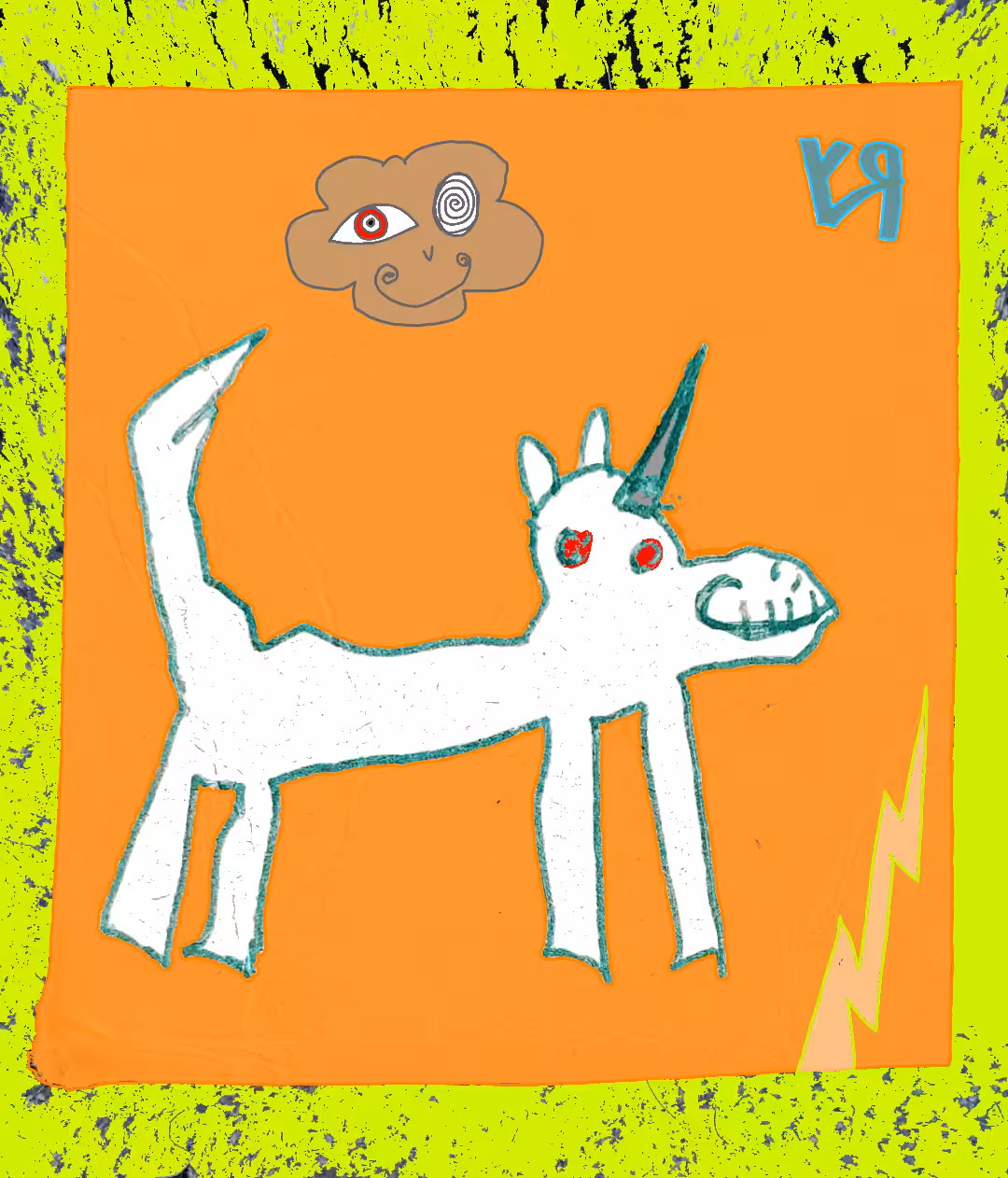 "Unicorn (Weather Witch)" by Richard F. Yates (Holy Fool)