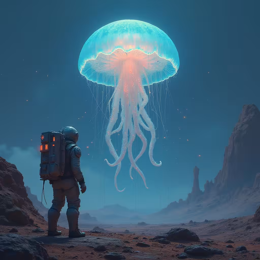 NightCafe Creations: Jellyfish 2