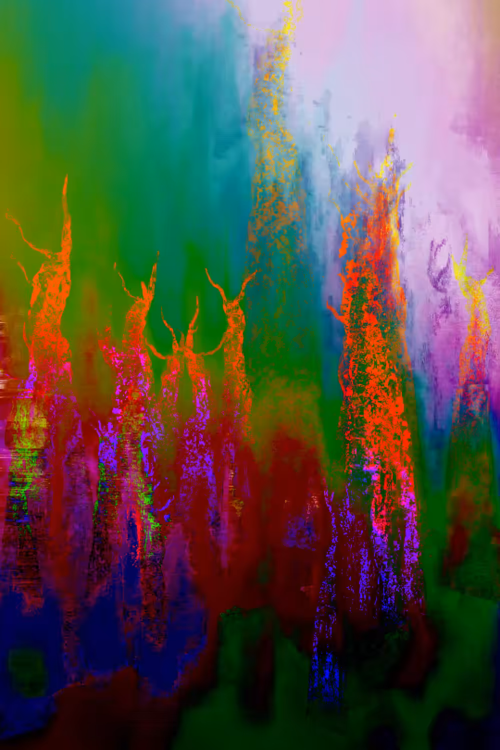 Decreated Visible Void  (High Triangular Pyramid - Study 1.2)