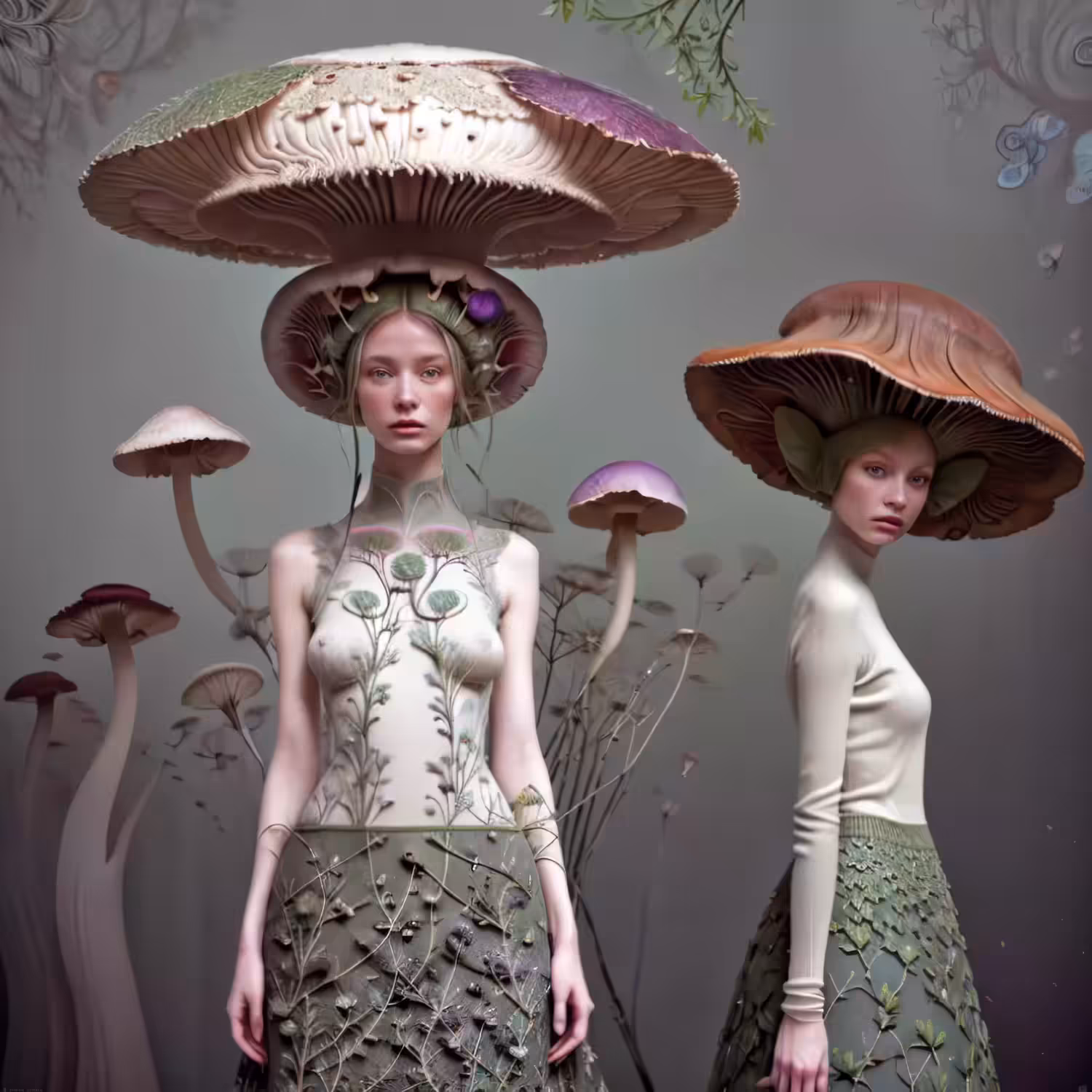 Mushroom and sap forms