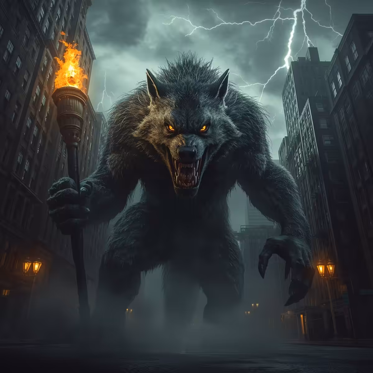 Big wolf