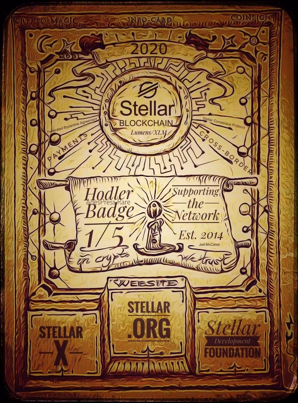 The Stellar 'Hodler Badge' (2020)