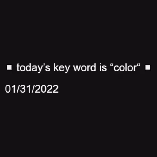 ◻️ today’s key word ...