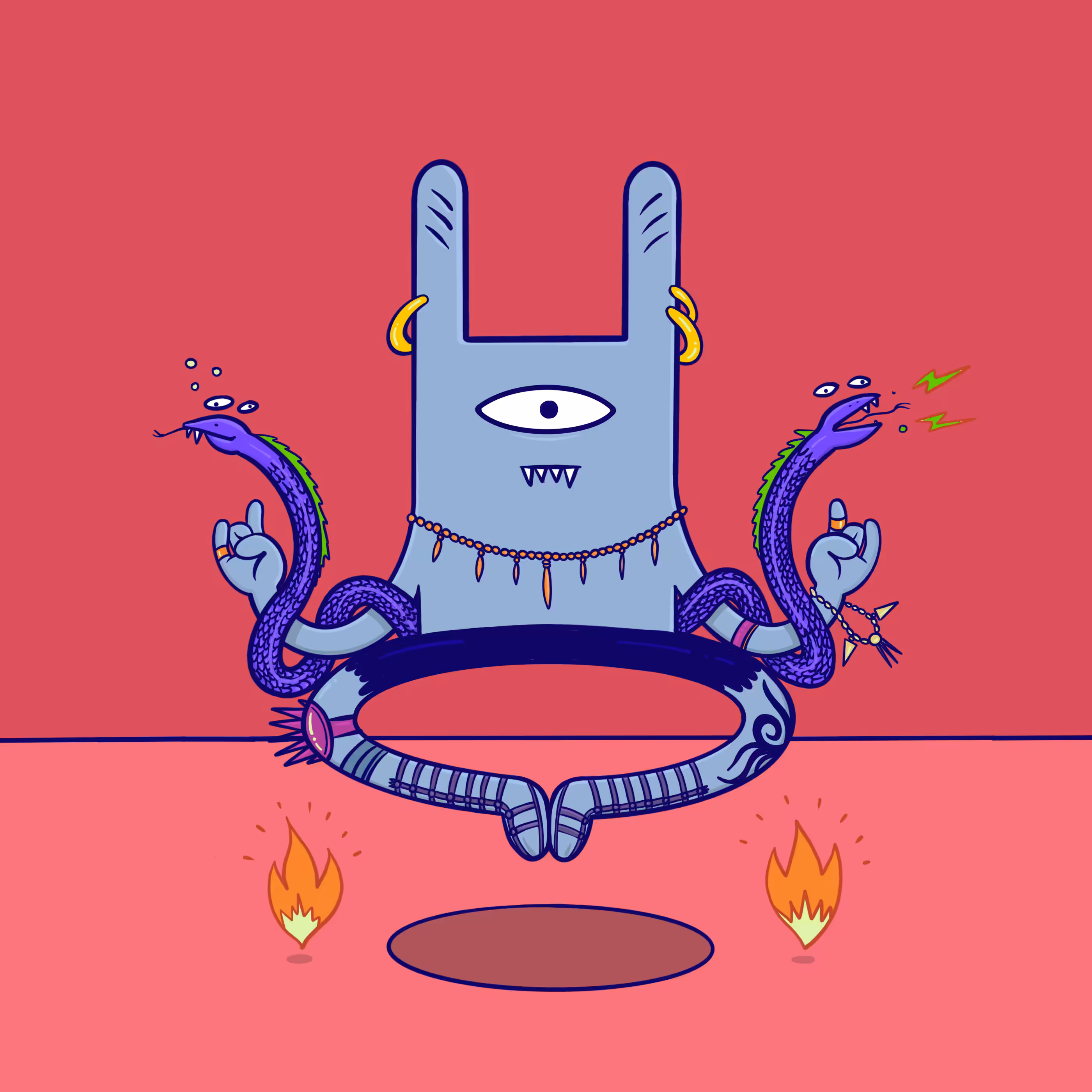 Meditation Rabbit #8
