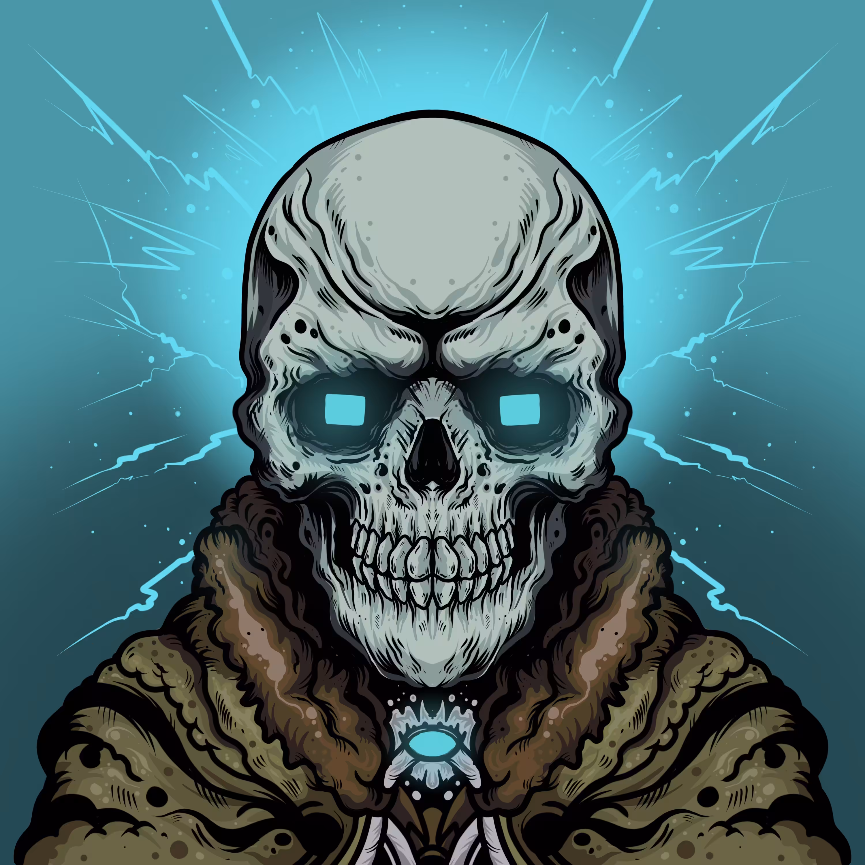 skunx skull #20