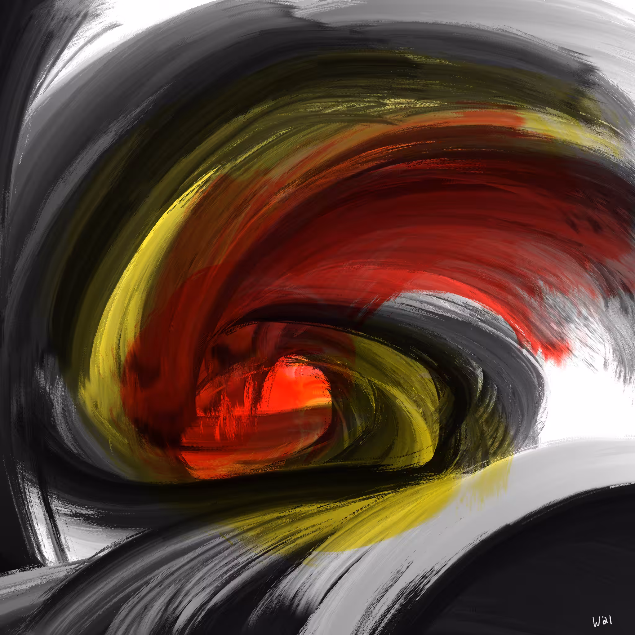 Through