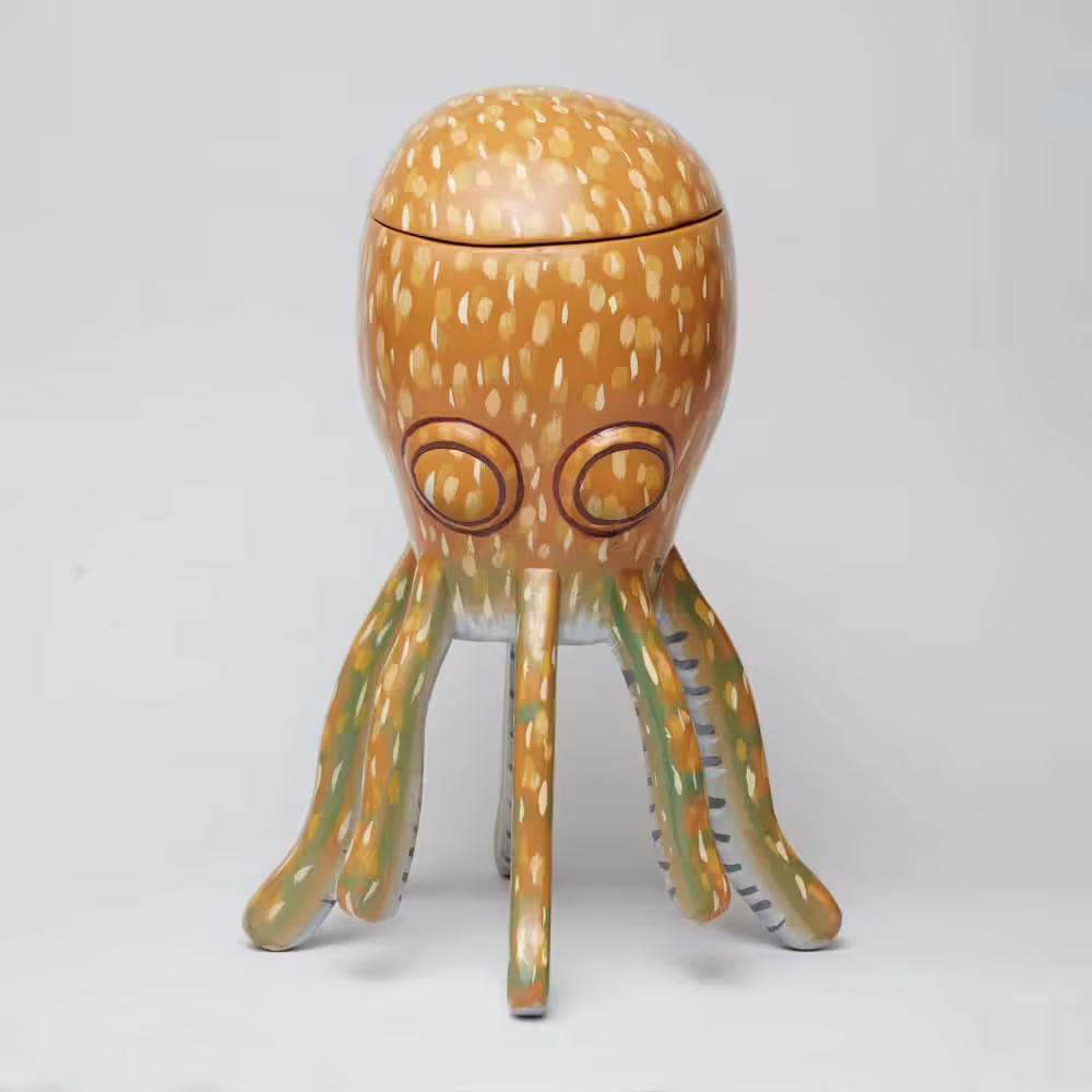 Paa Joe "Blinking Octopus" Sculpture