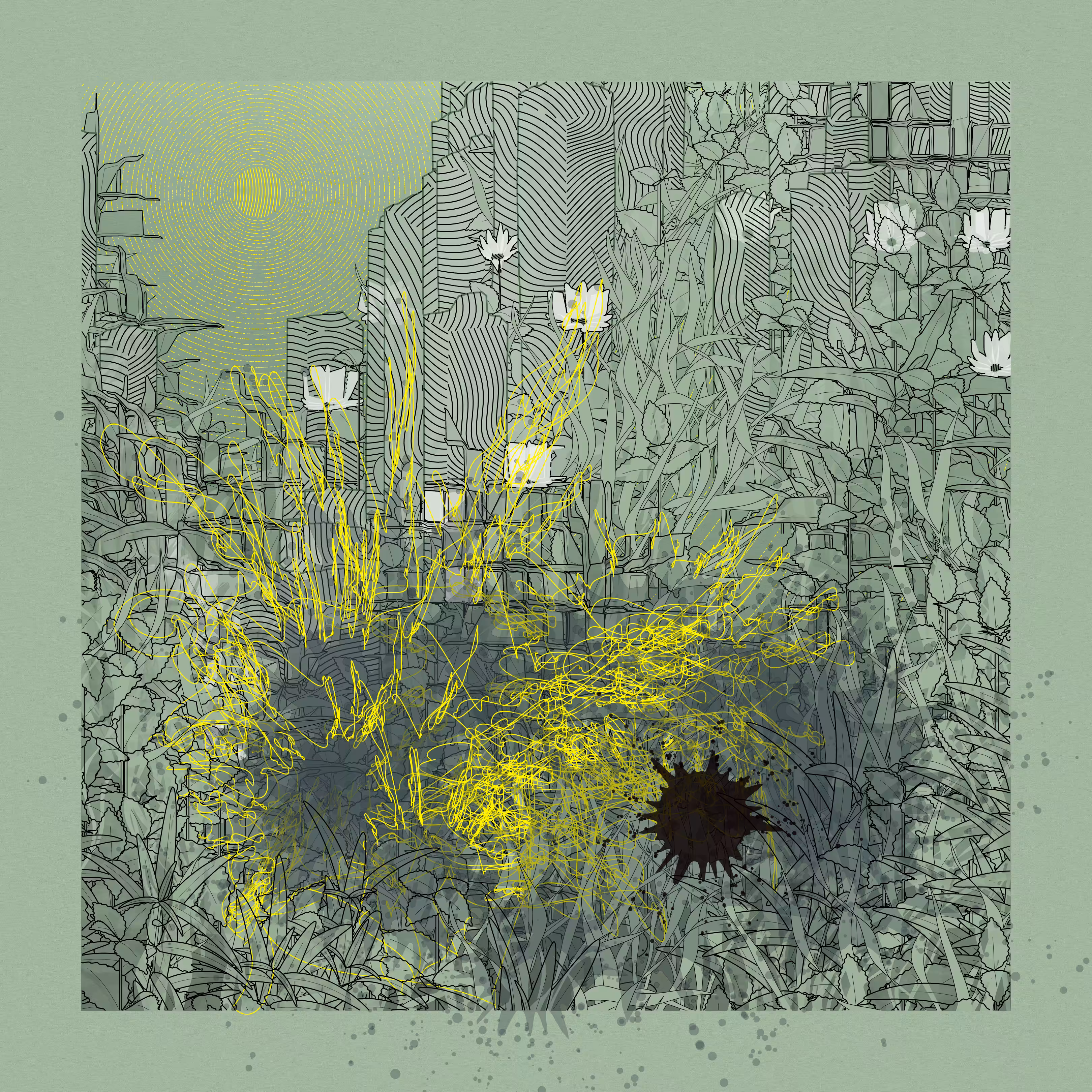 Landscape with Carbon Capture #8298