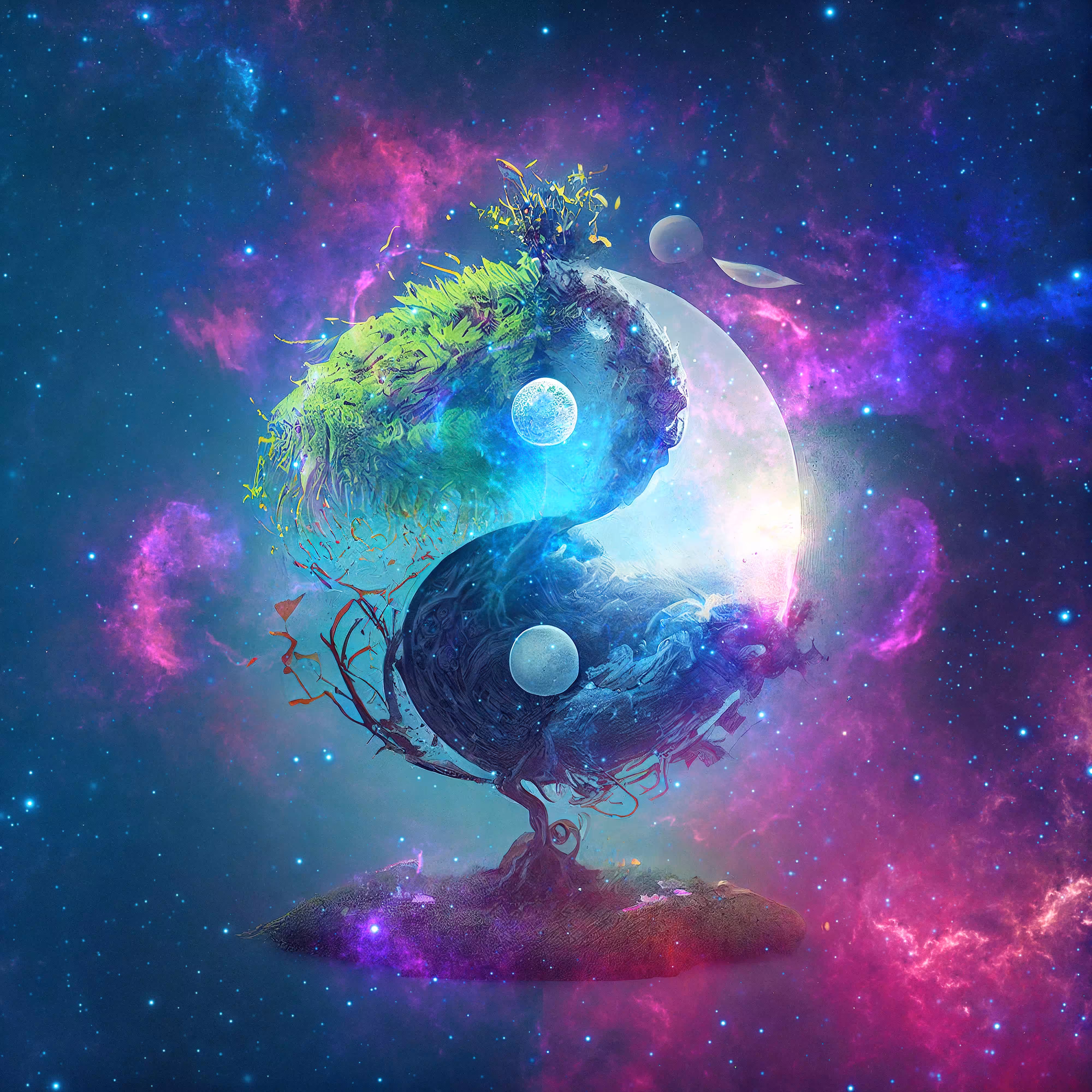 Surreal Yin and Yang II