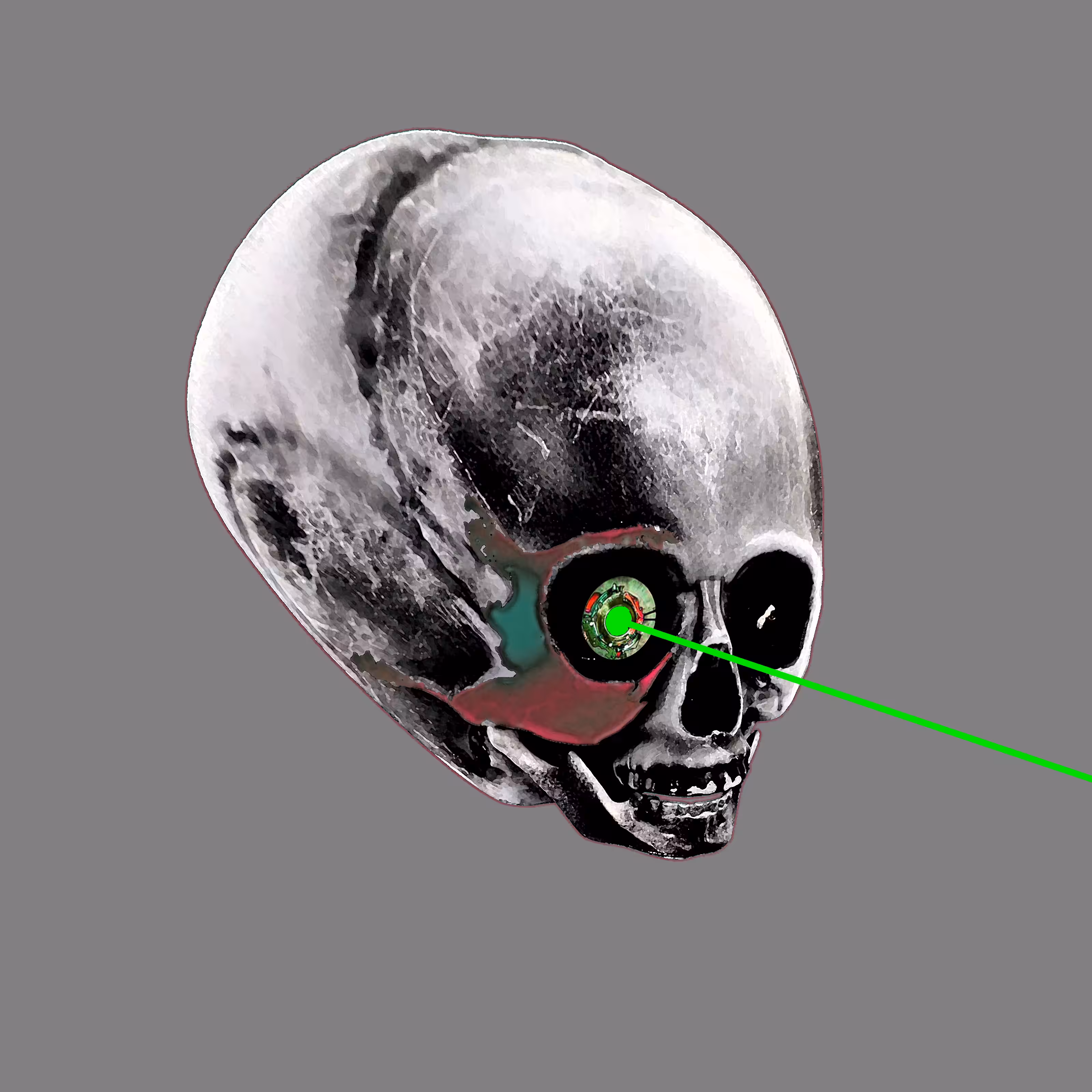Alien skull *II#
