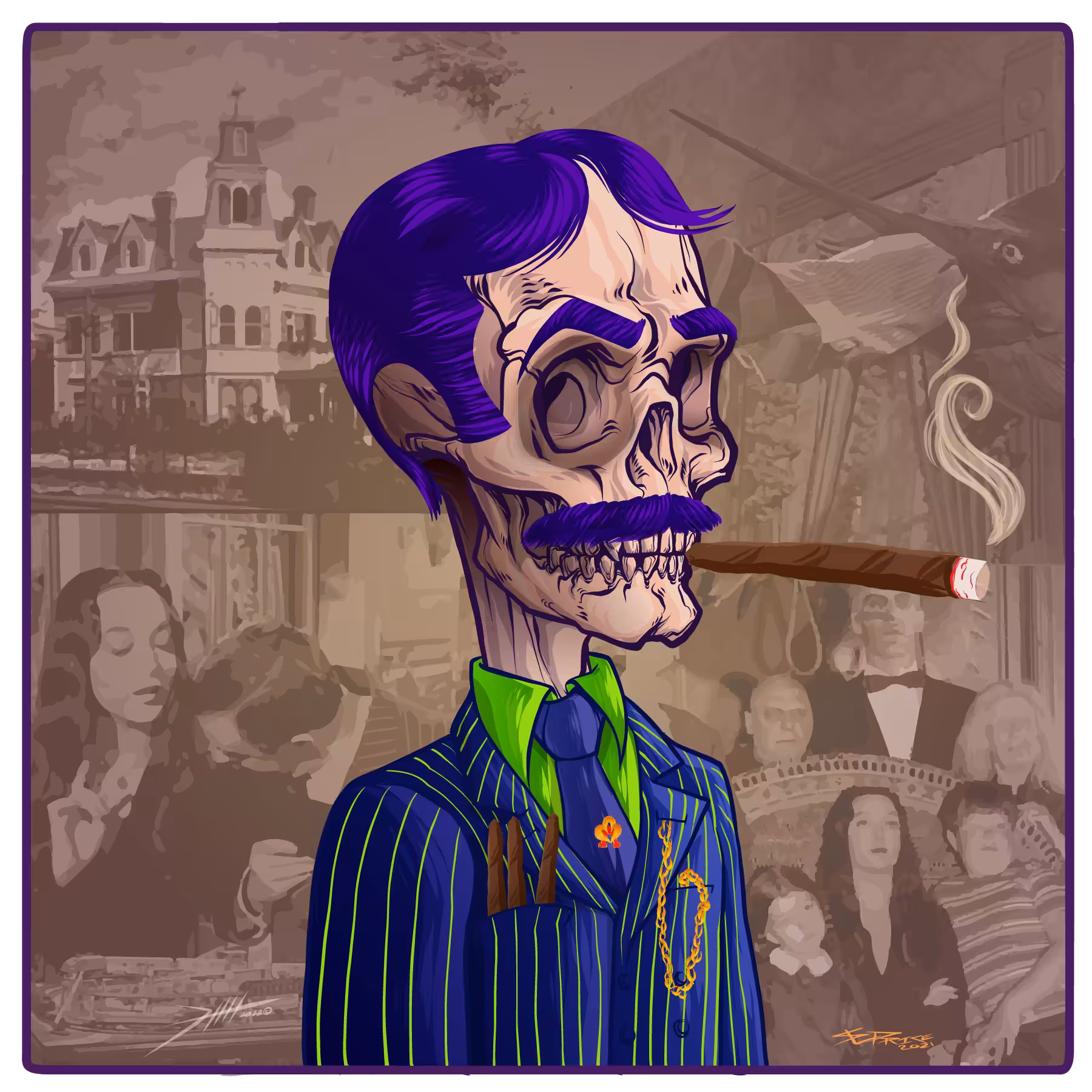 The Skully Collection by DTM: Monsieur Adddams