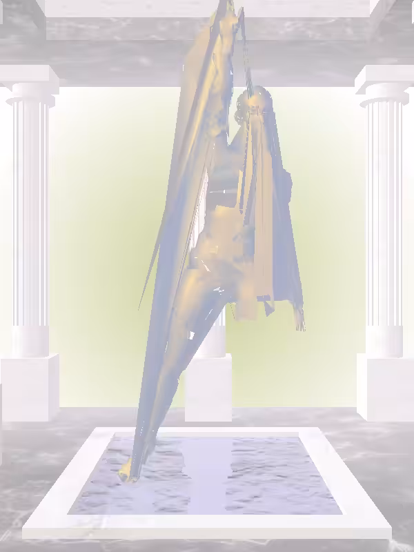 HeavenComputer: The Jazzy Sunlit Cobalt Woman #946
