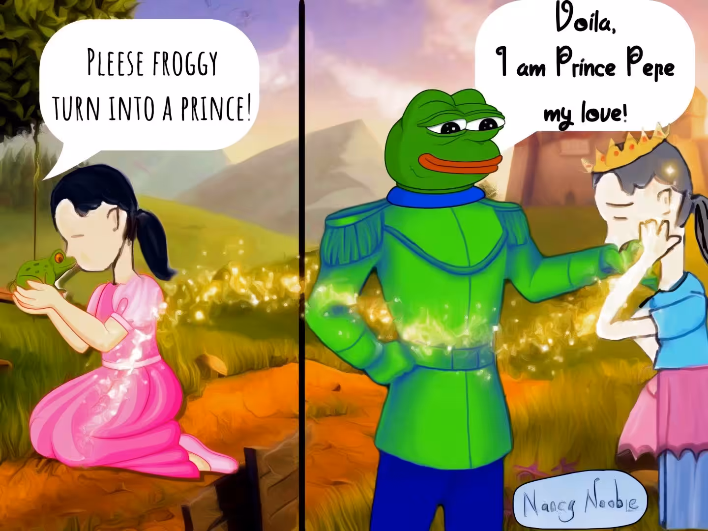 The Princess n the Frog - Fairy Tail Series