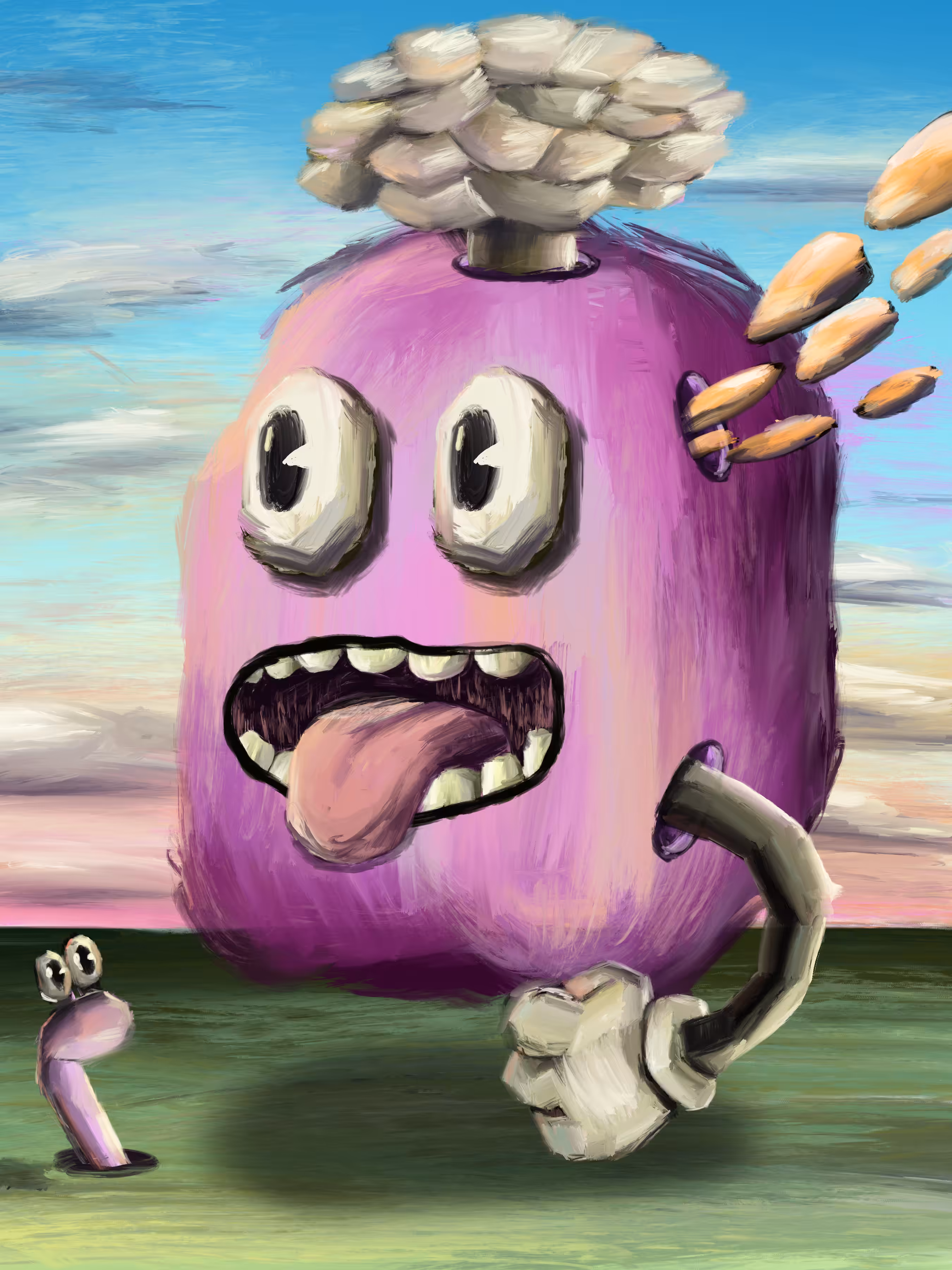 Oil Painted BLOB