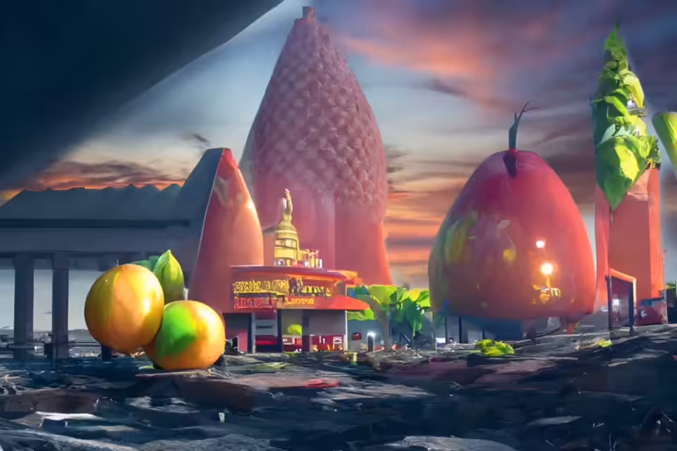 The Mango Temples of Fruitland 