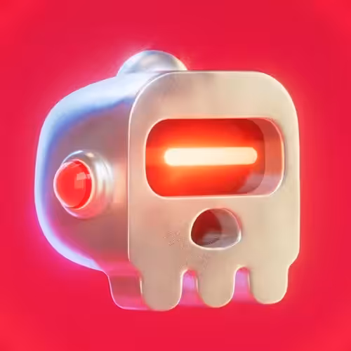 3D Shiny Robotos: Skullboto