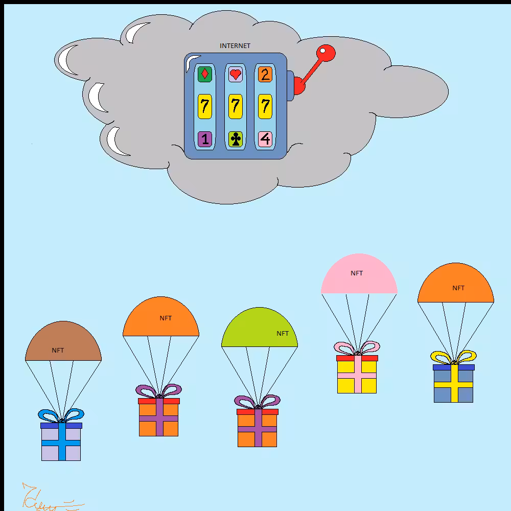 Rain of NFT airdrops #1