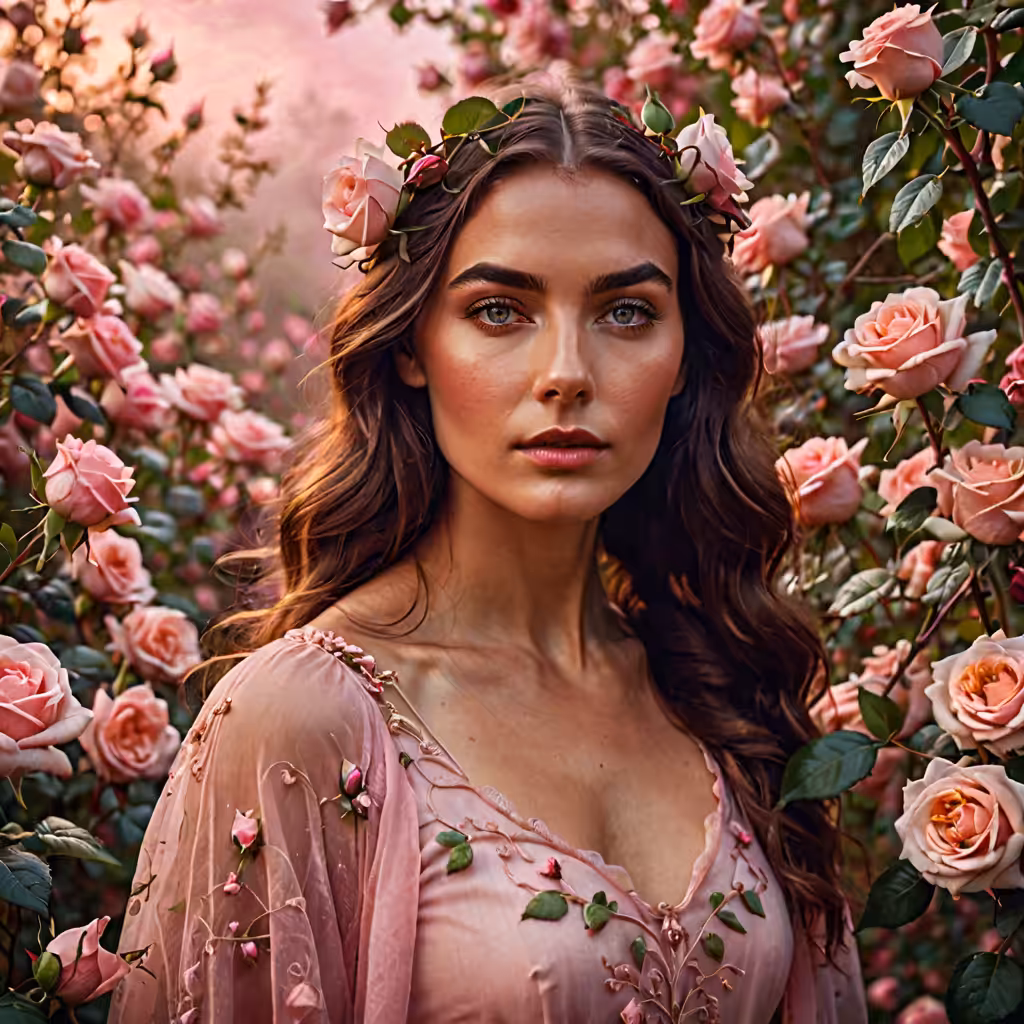 Hybrid Aesthetics: Roseheart Reverie
