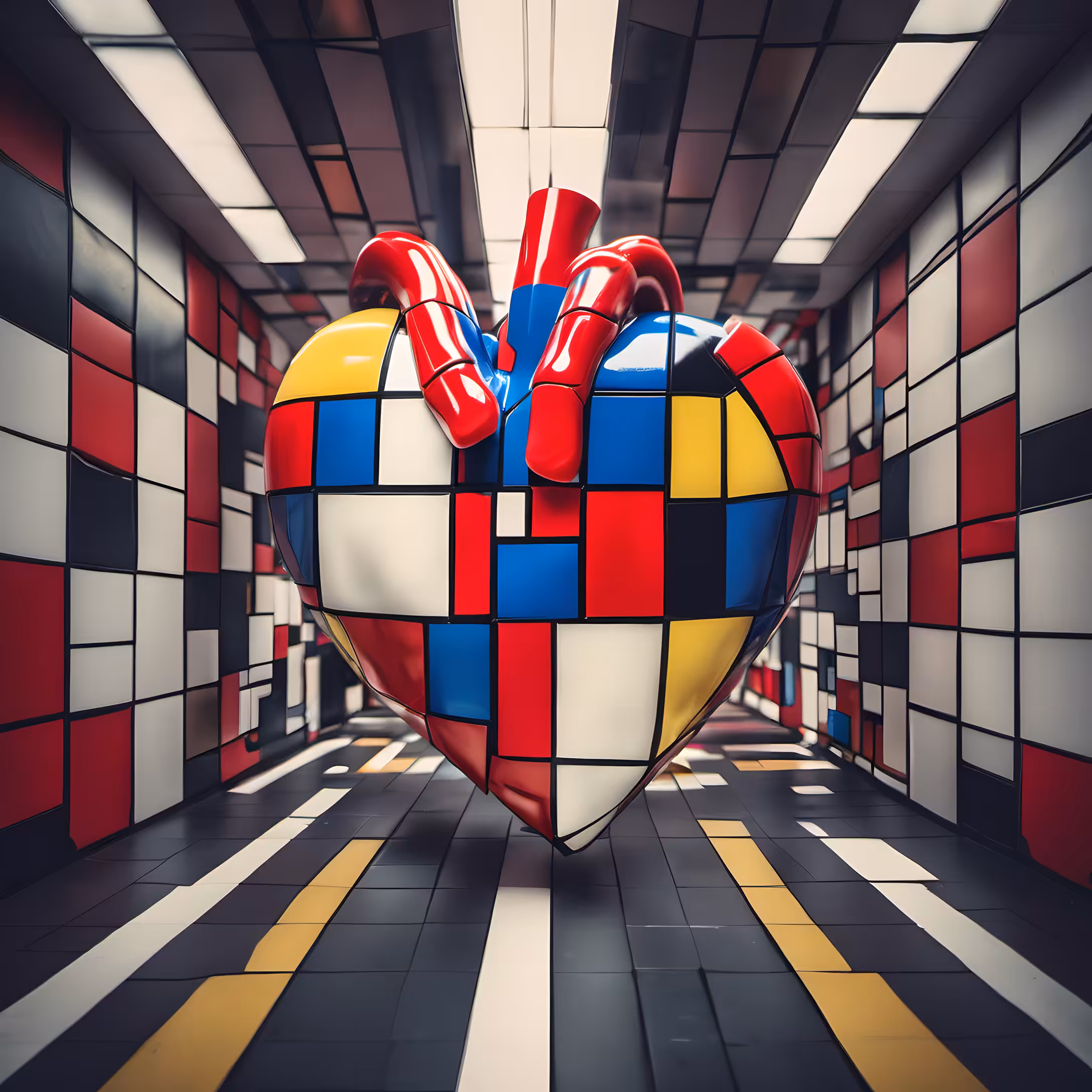 De Stijl My Beating Heart #37