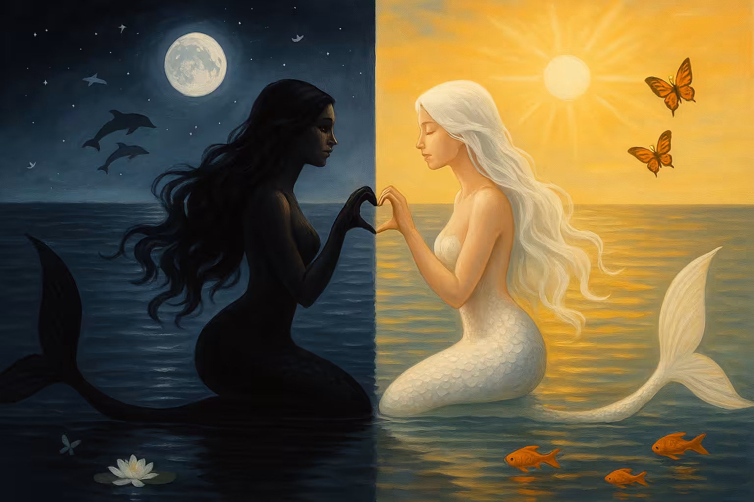 Between sun and moon 