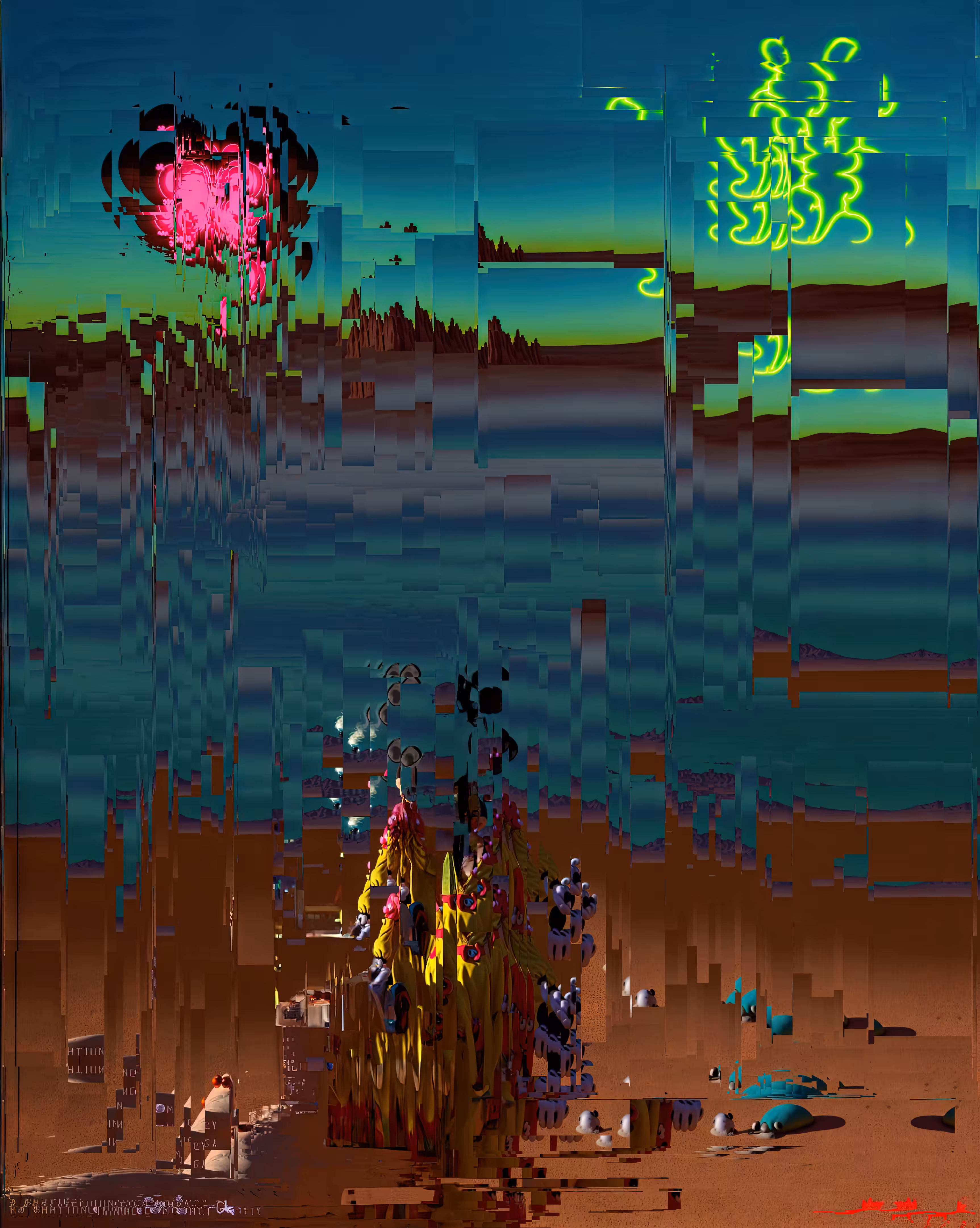 The sky collapsed
