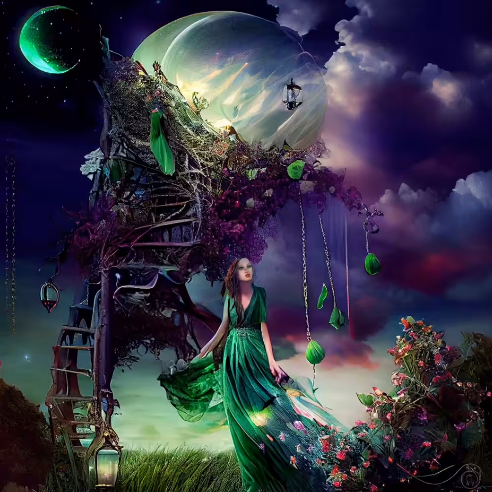 Happy tree 28 - emerald dreems