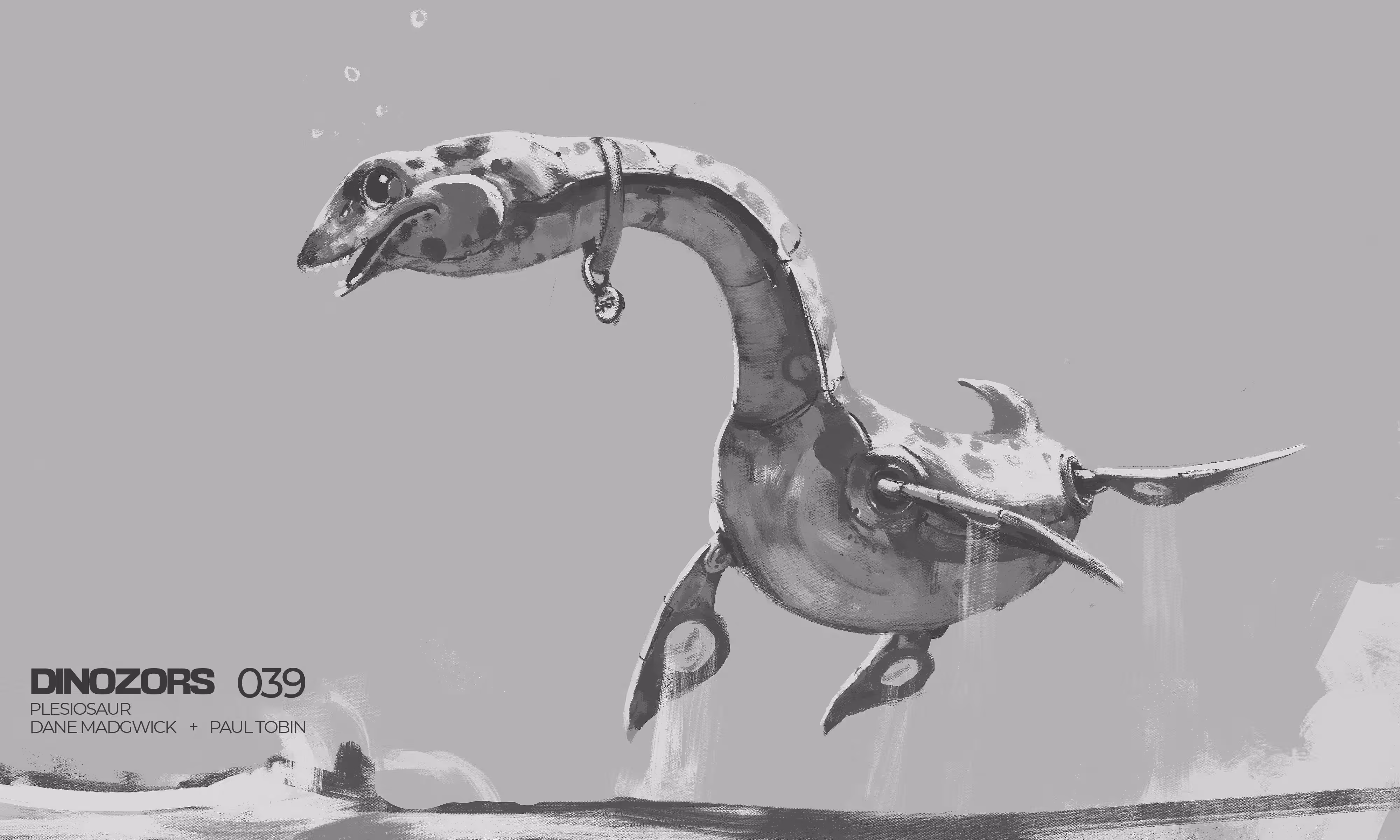Pre-Historic Dinozor - PLESIOSAUR - (Edition of 7)
