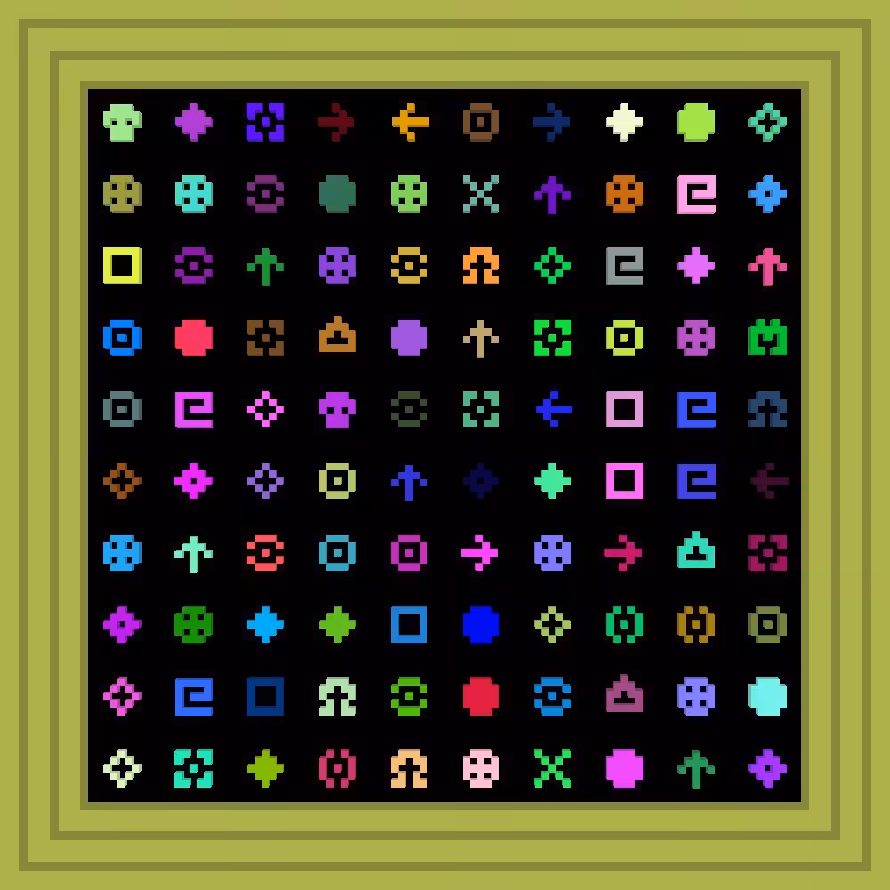 I Love You :: Procedural Symbols #234/1000