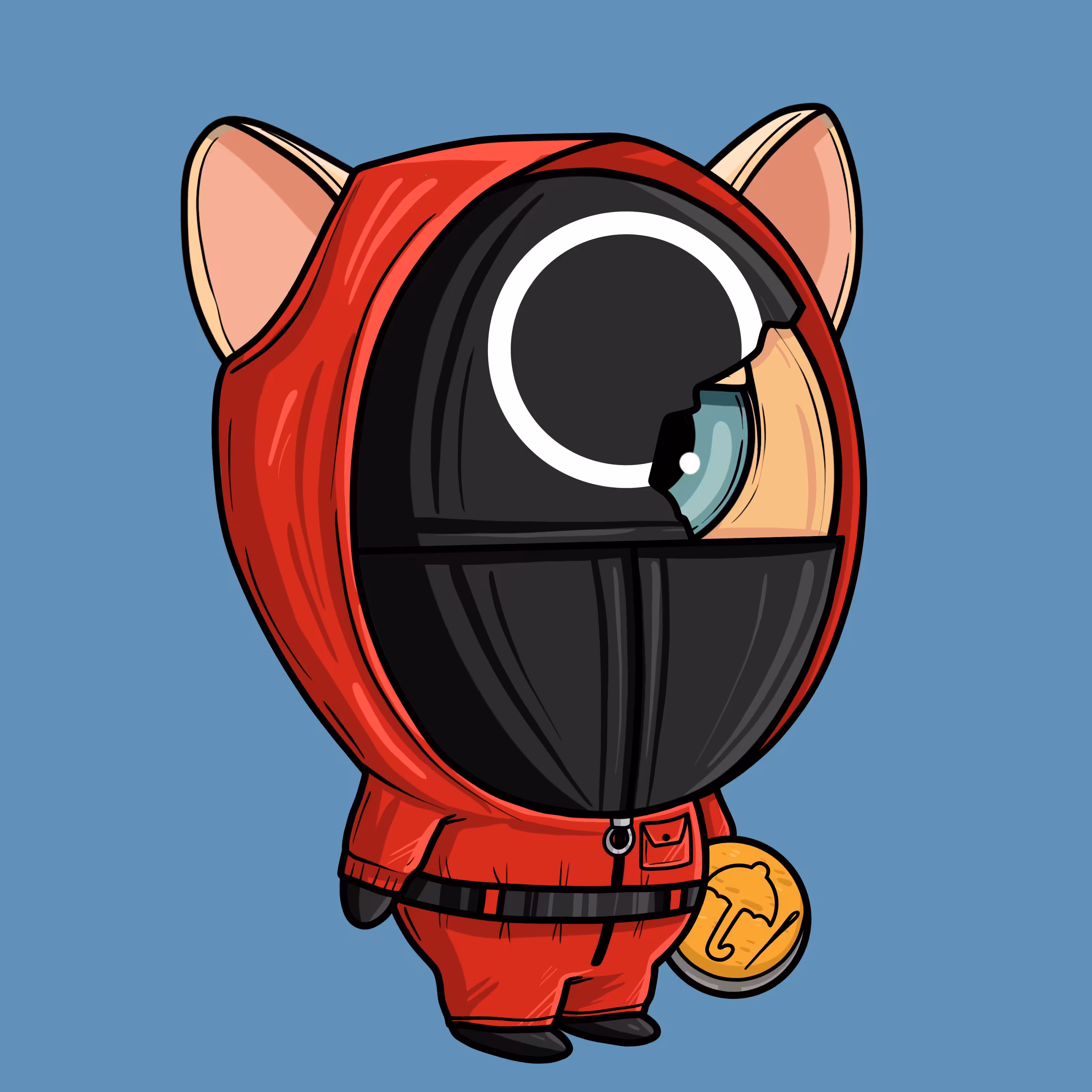 One Eye Baby #0169 (Squid Game Circle)