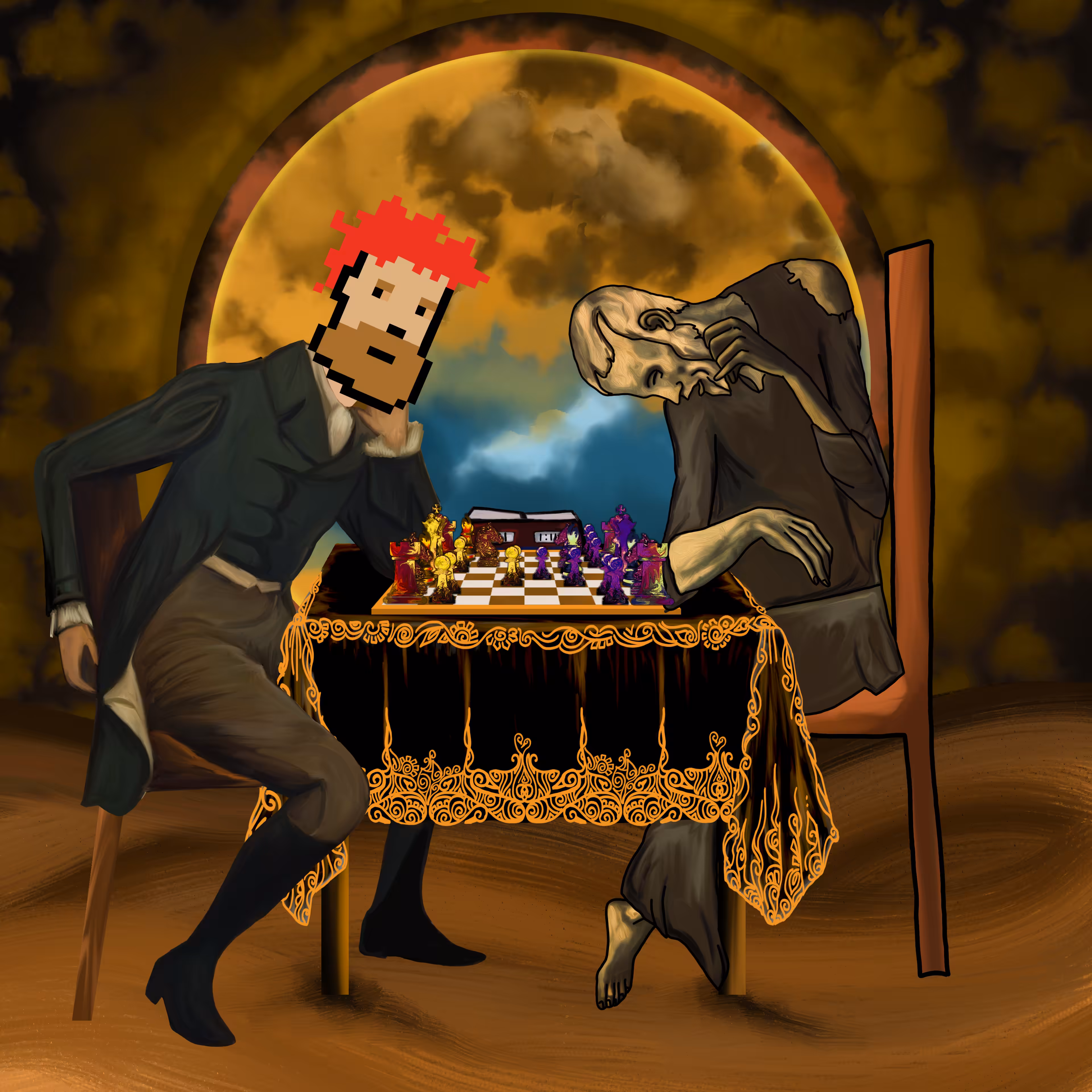 Chess Players: Chess Match #156