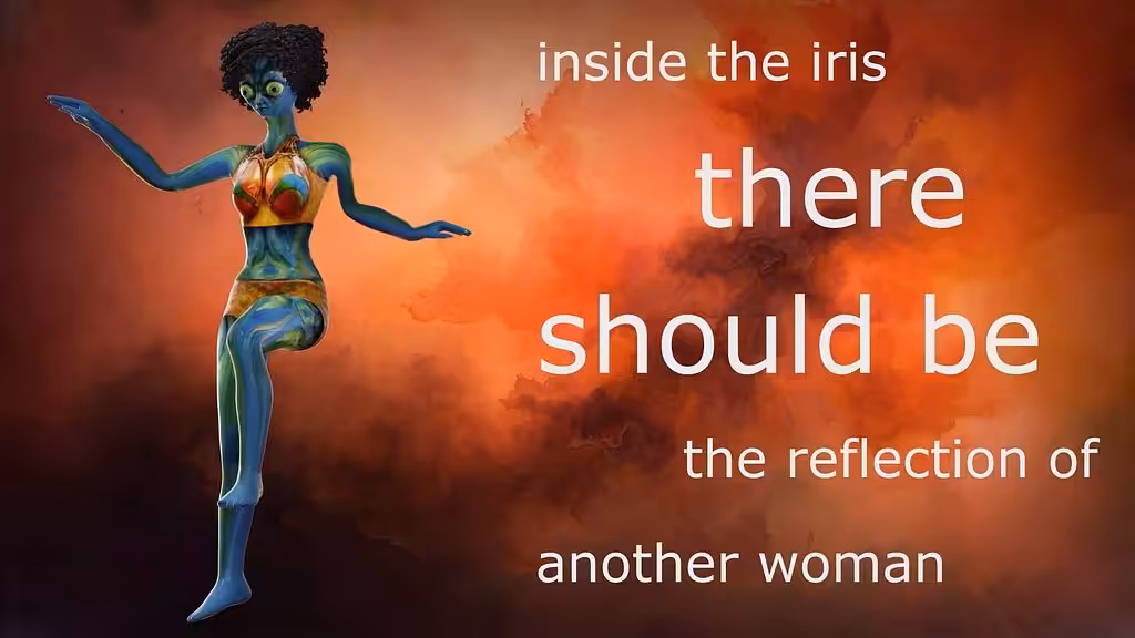 Body Anxiety in the Age of AI: Inside The Iris There Should be the Reflection of Another Woman