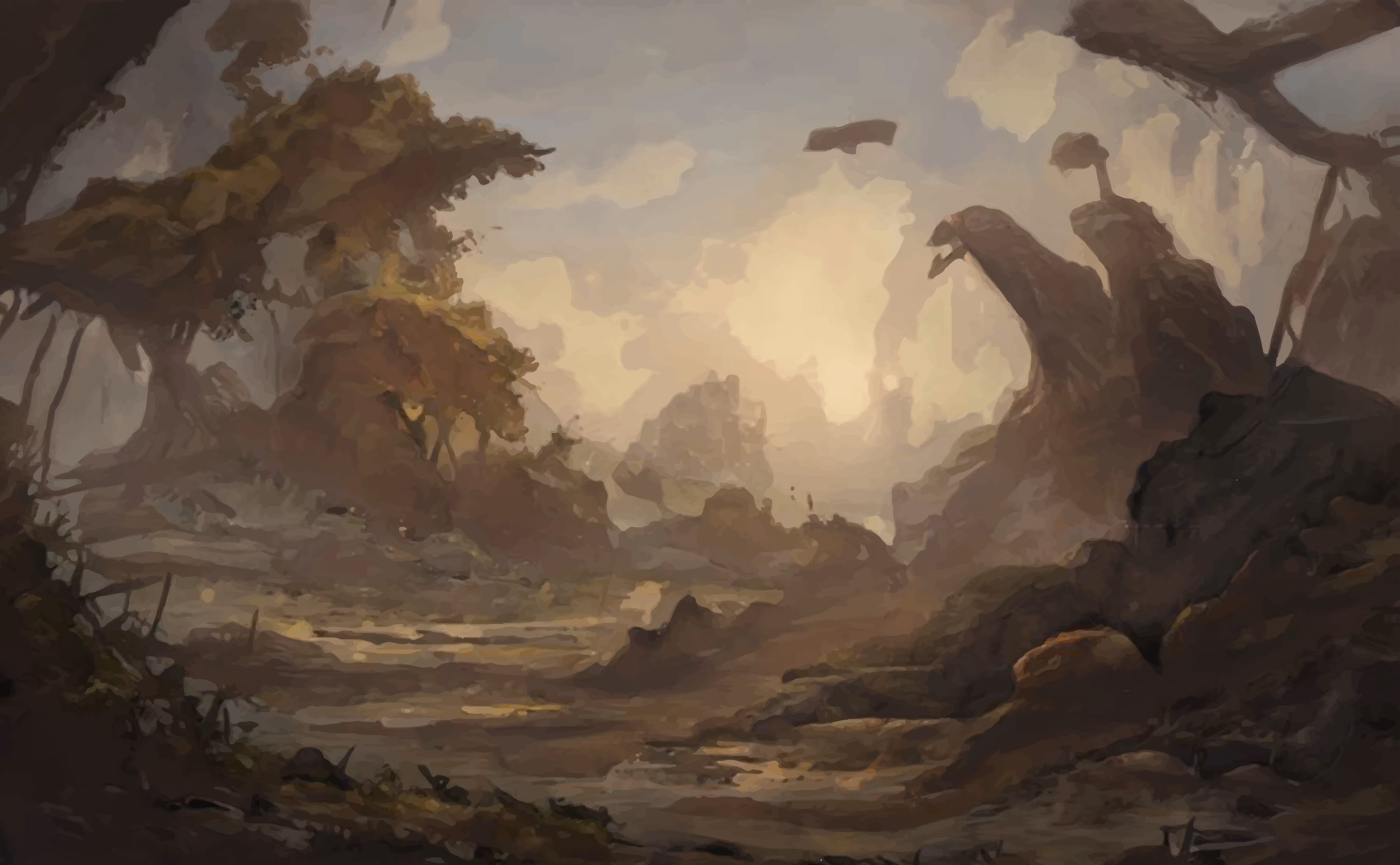 Arid forest