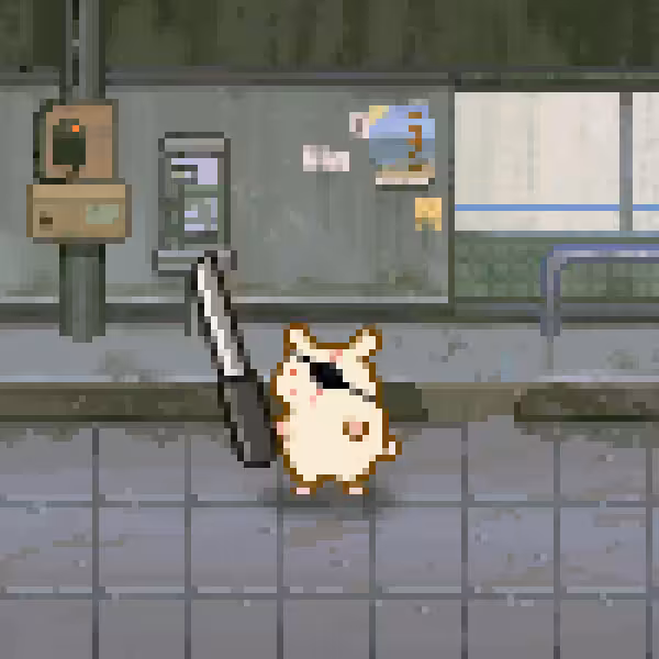 Bad Hamster No.9/1000 (uncommon)