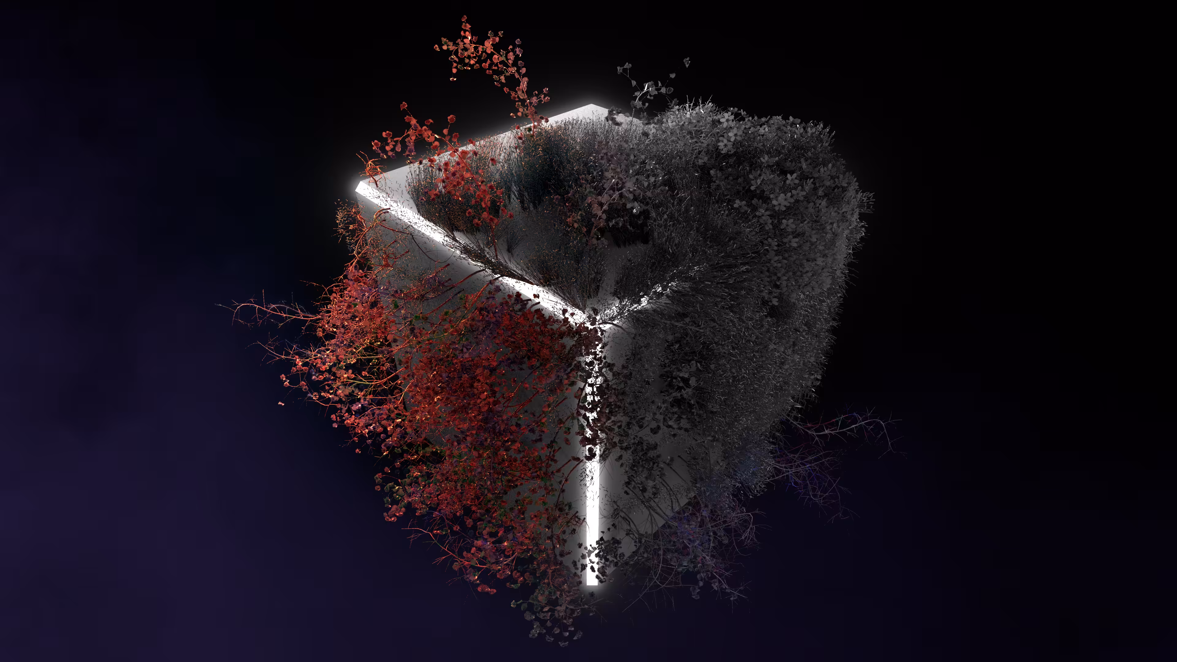 Vegetation cube #4