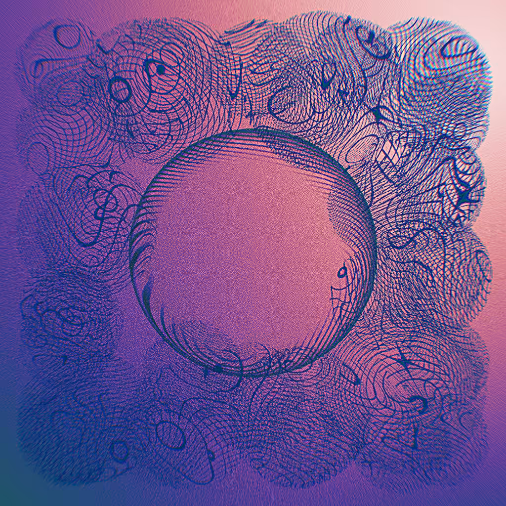 Moiré Meditation #20