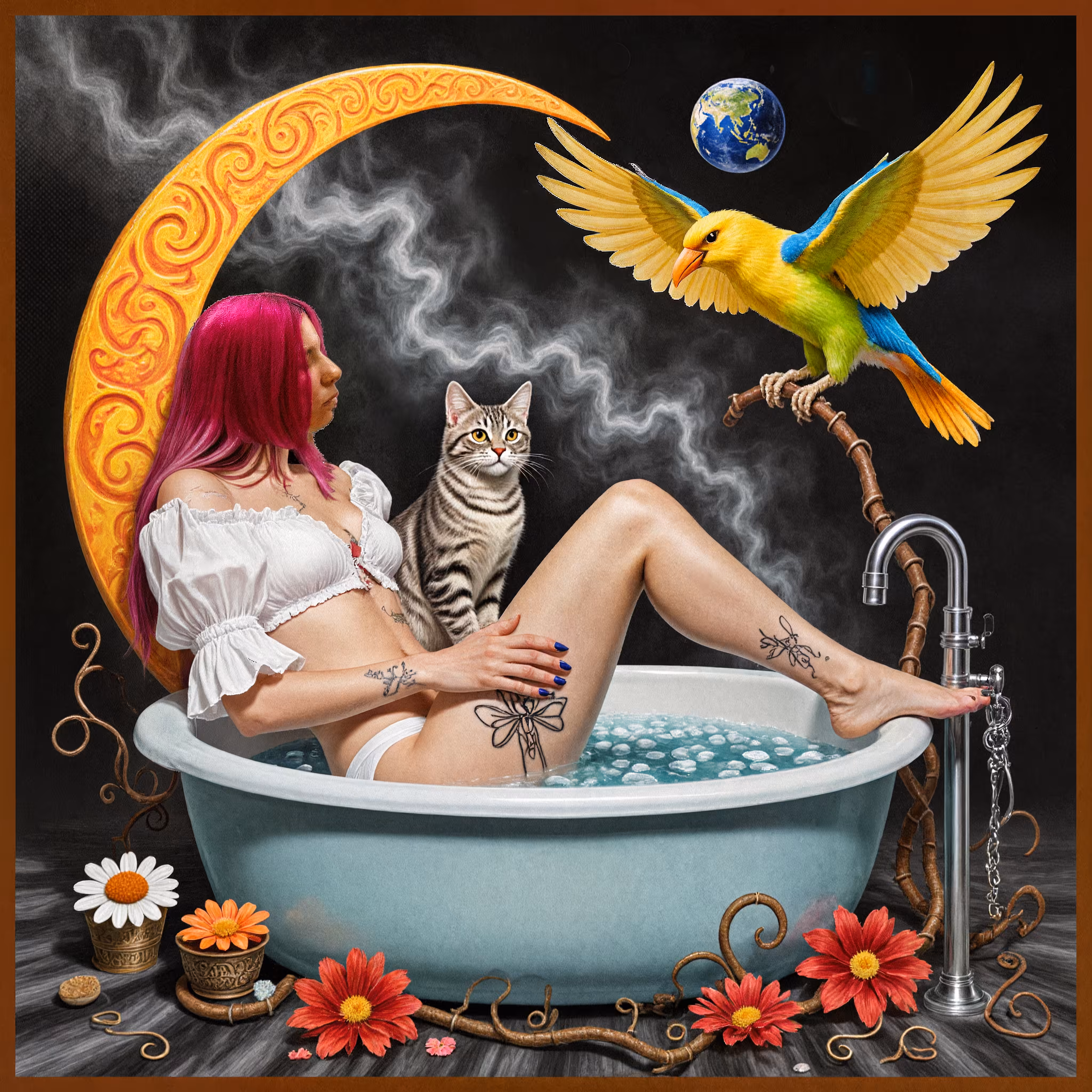 Bathing with Nature