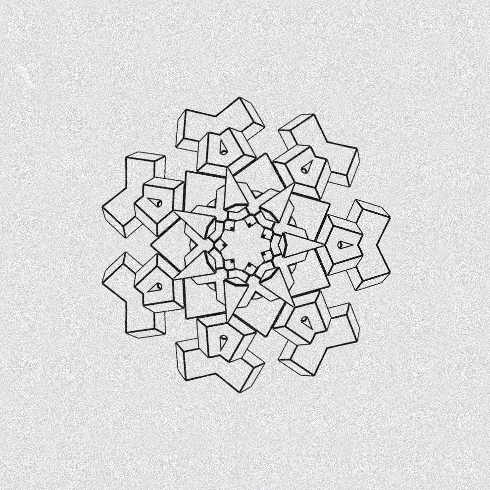 Monochrome Kaleido #455