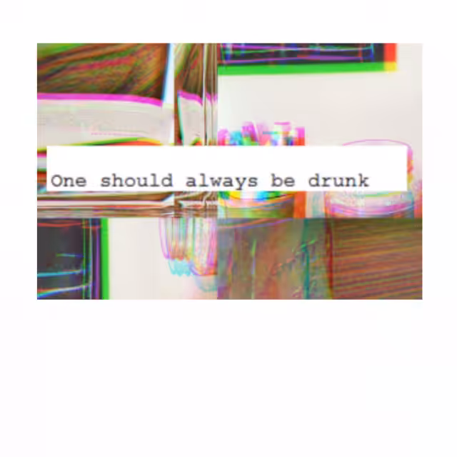 One Should...