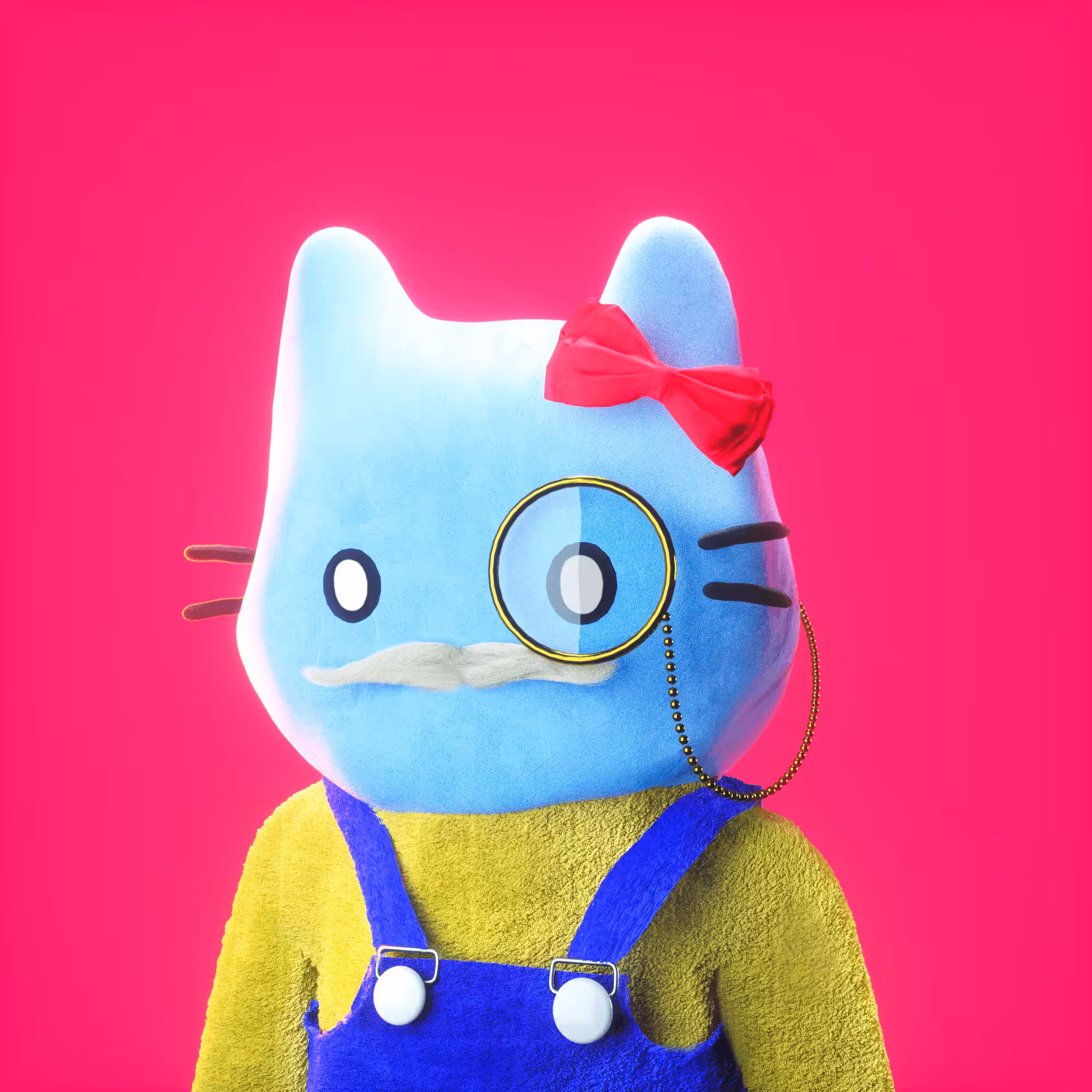 Cool Cats 3D: Cool Cat 3D #691