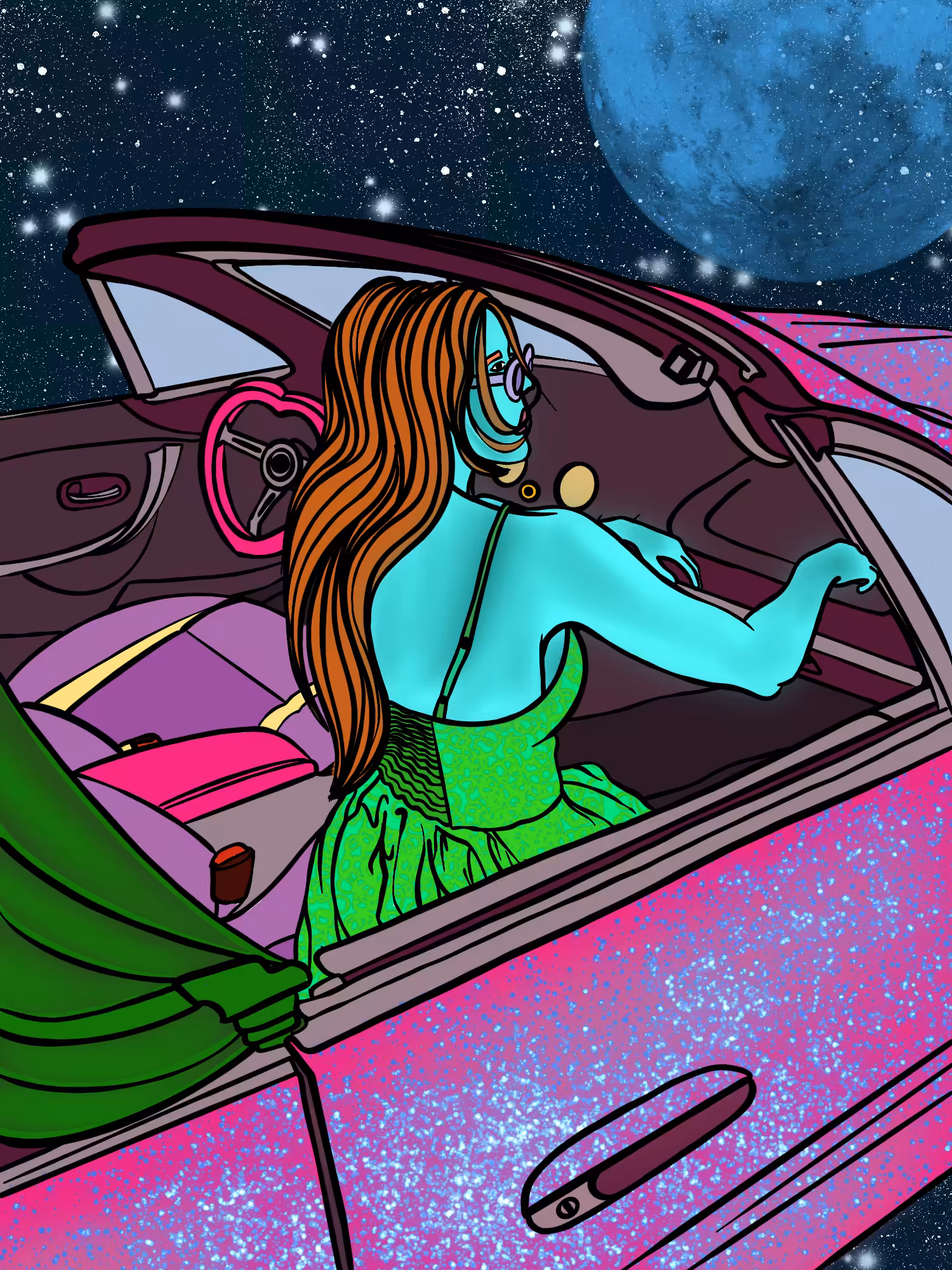 trip in galaxy