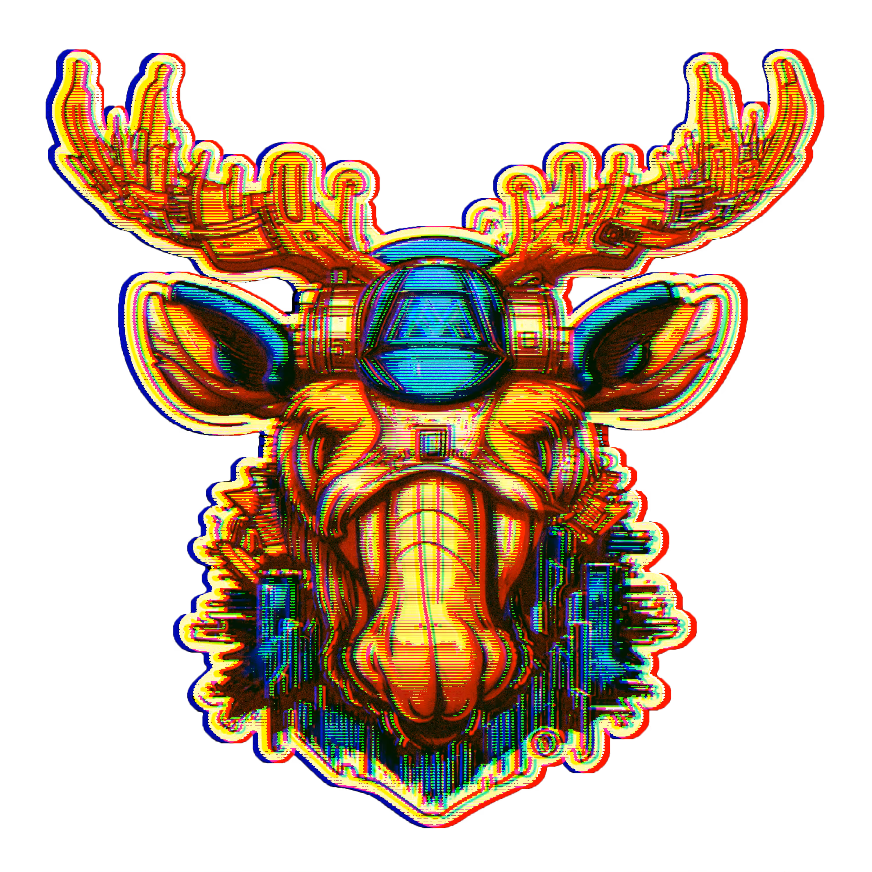 The Glitchy Moose