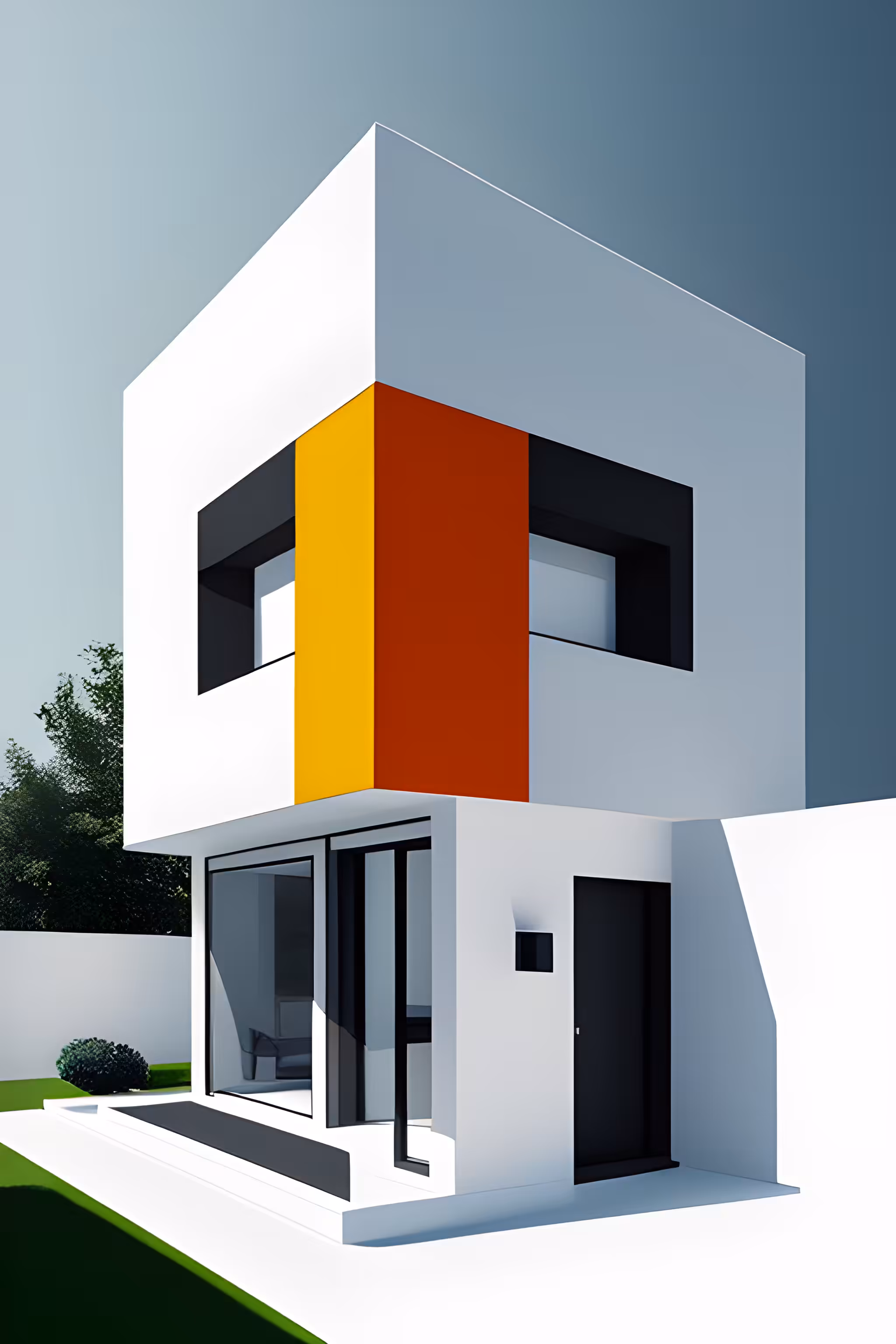 Apartment with Patio Door