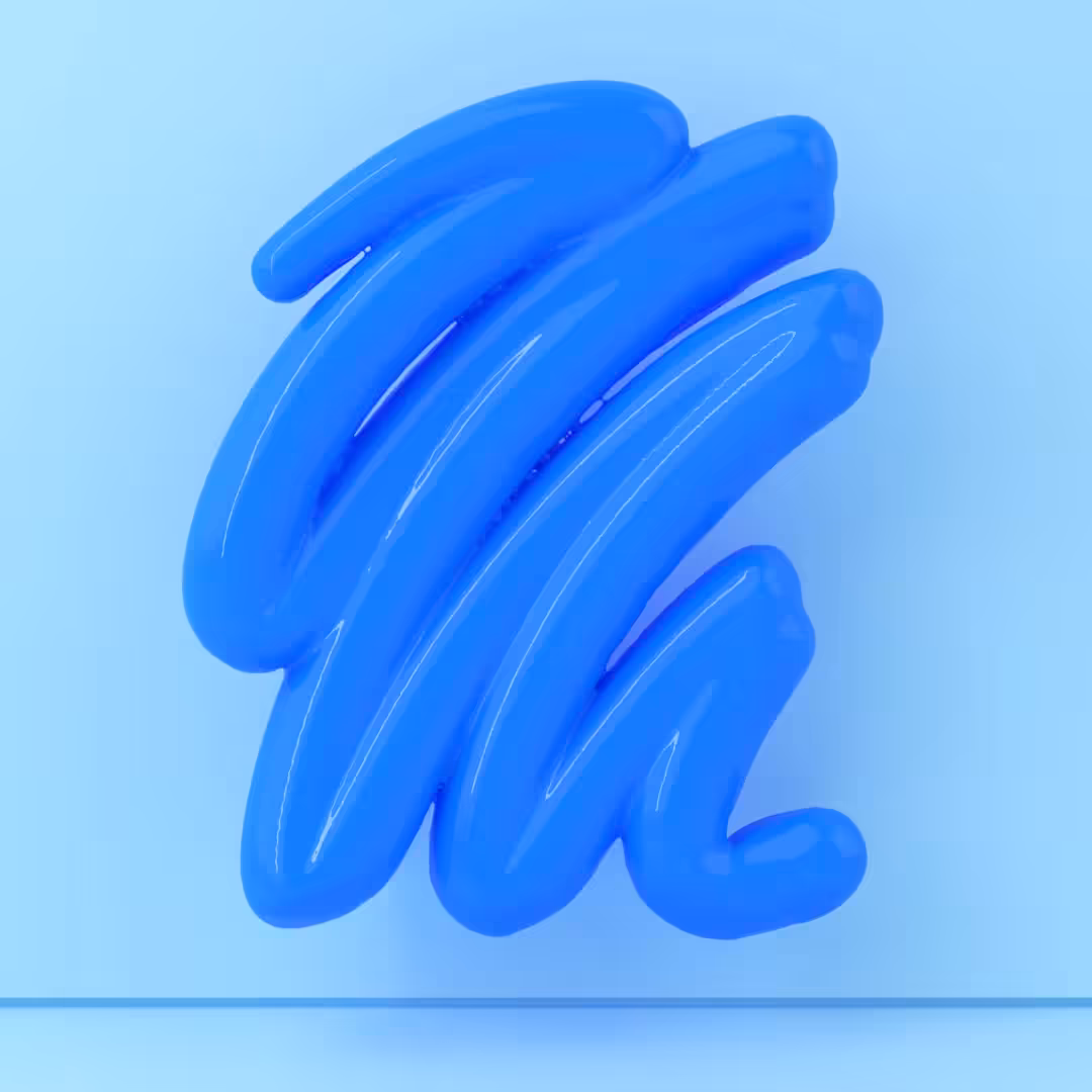 Dripping Surprisingly Blue #5