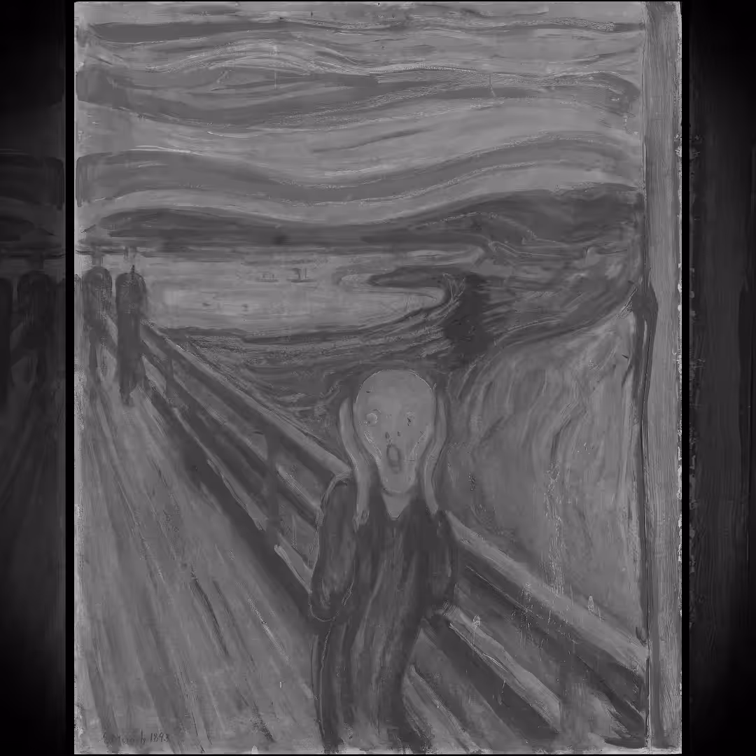 The new Scream - Monochrome