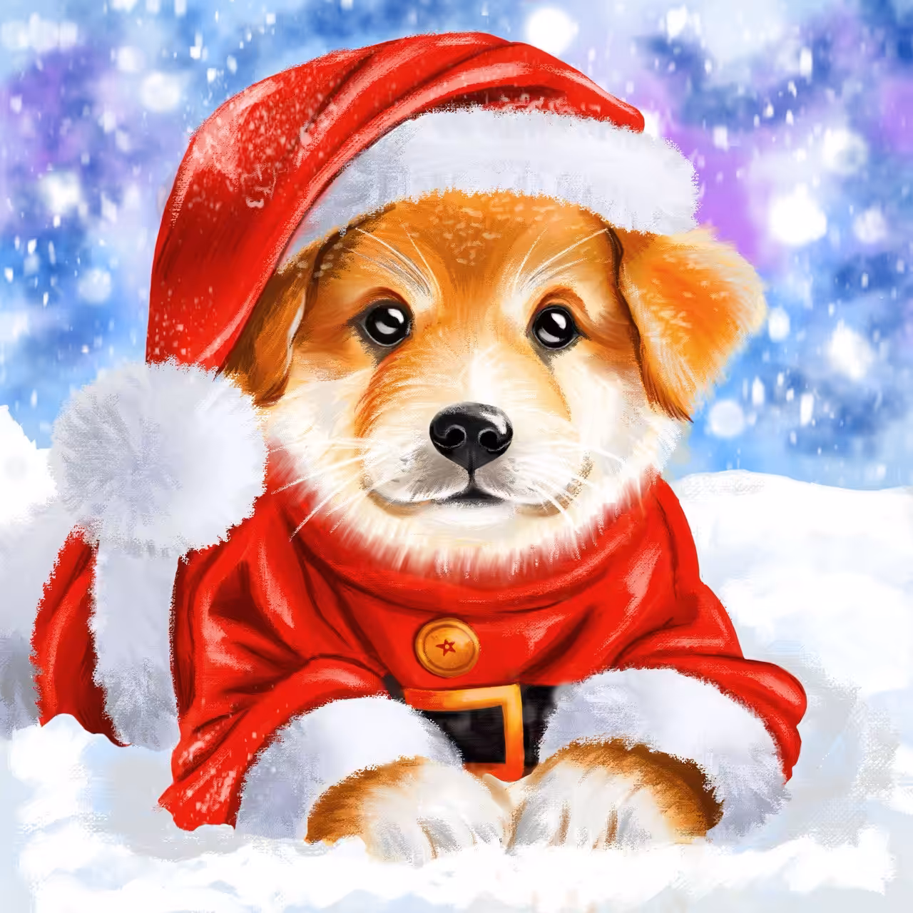  " Santa Puppy " 