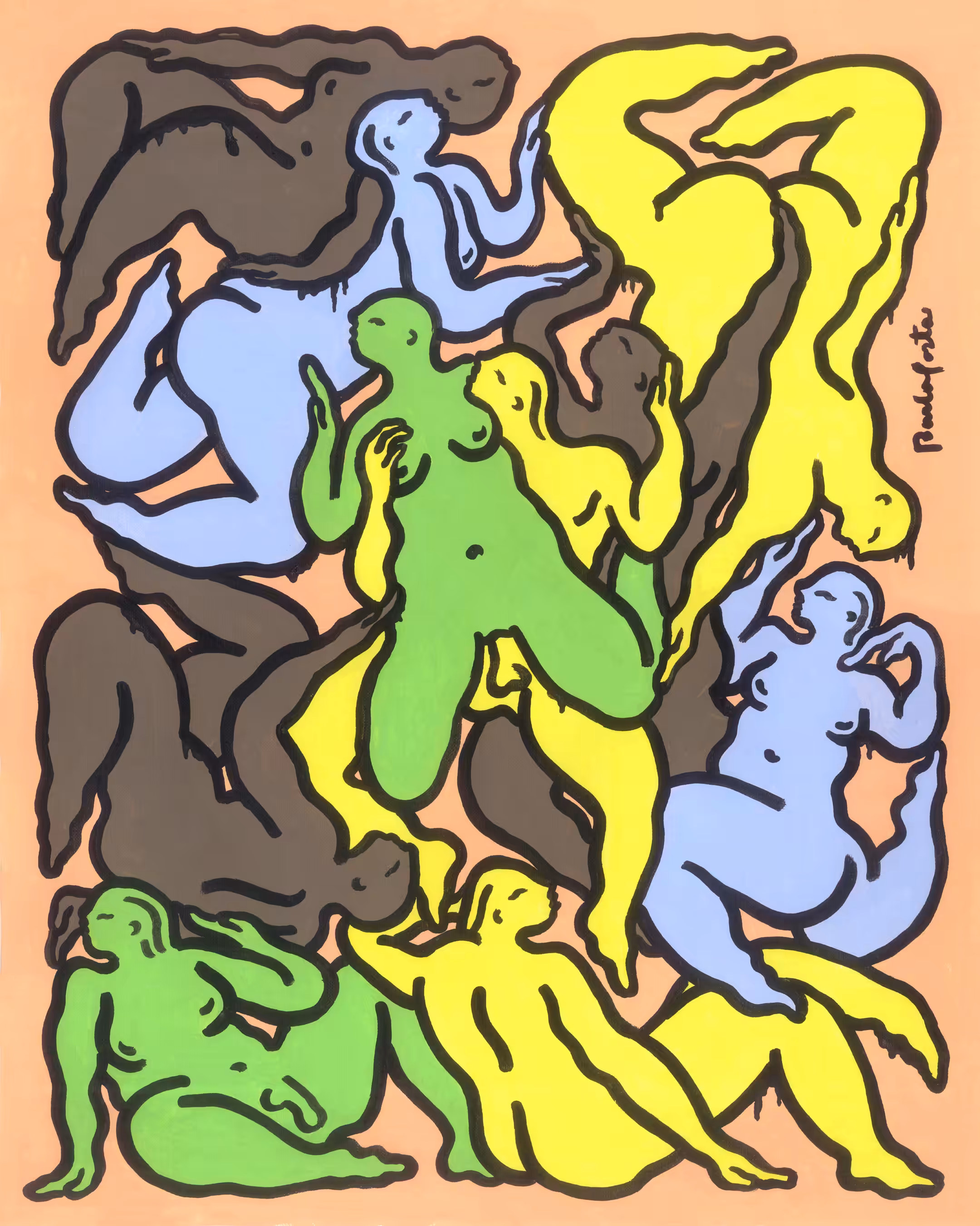 `SAFARI NARANJA´ Piece II