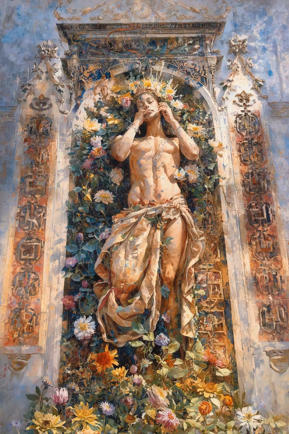 Memorial statue