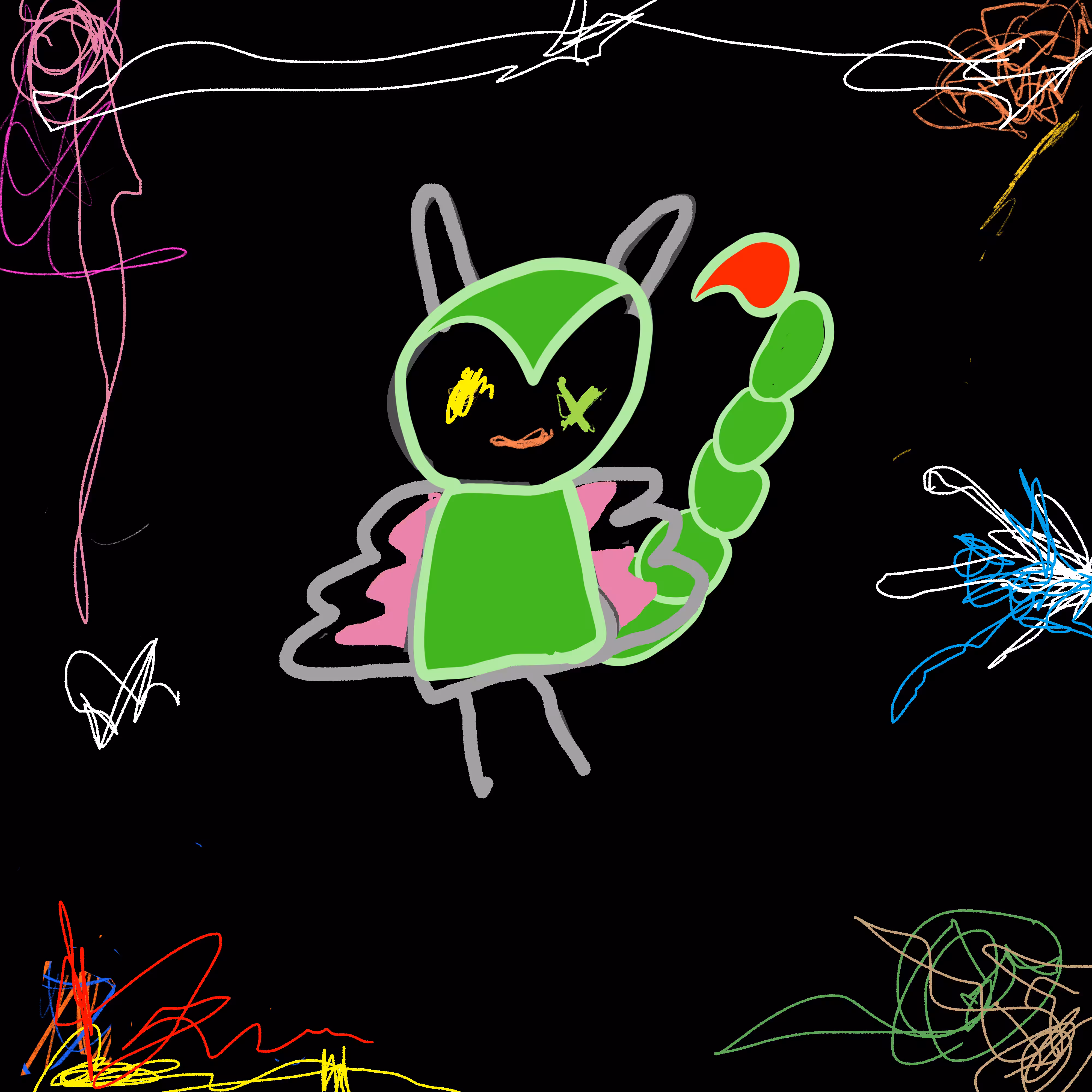 Rainbow Rabbit Scorpio