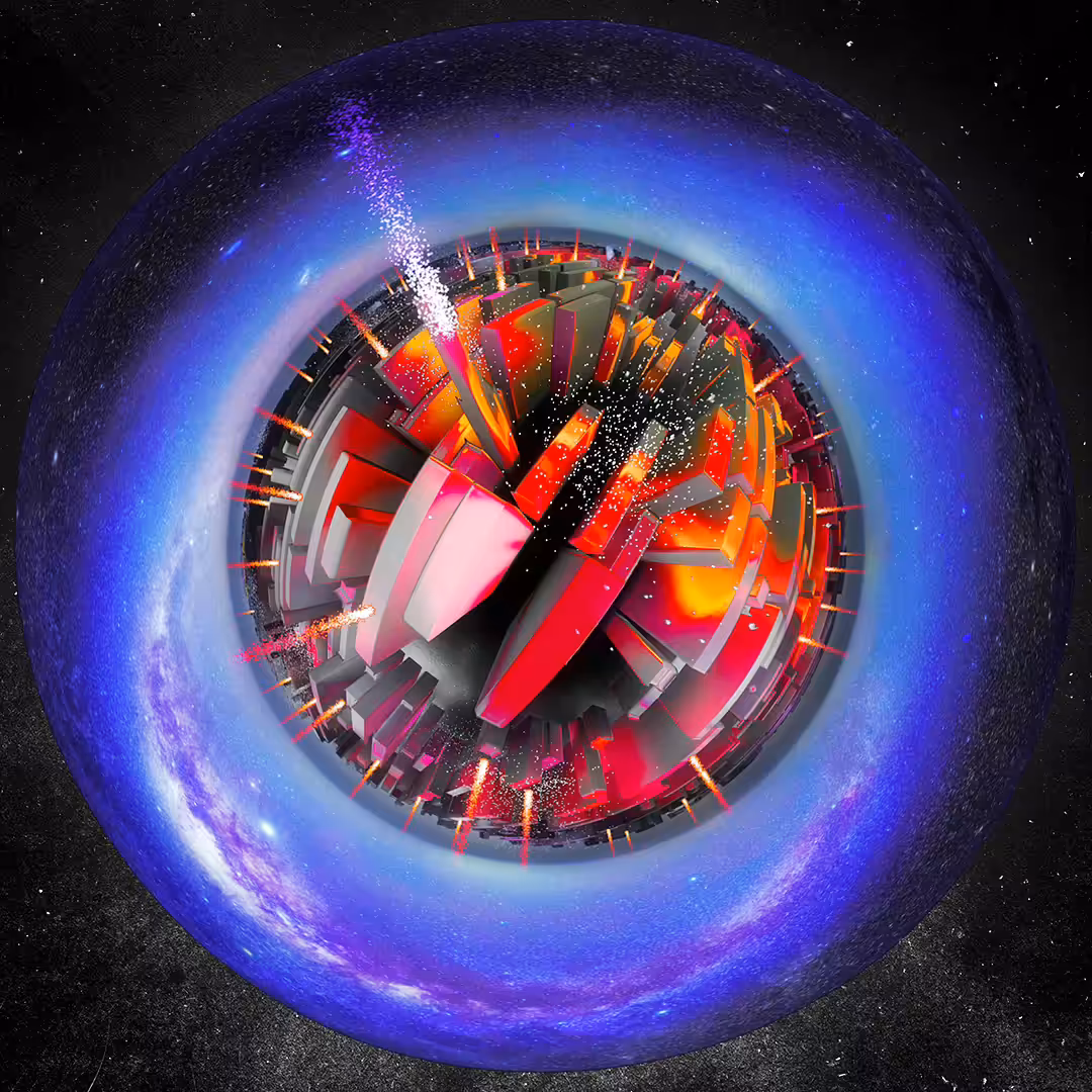 The Isle of Flames (Generative Trippy Crystal)